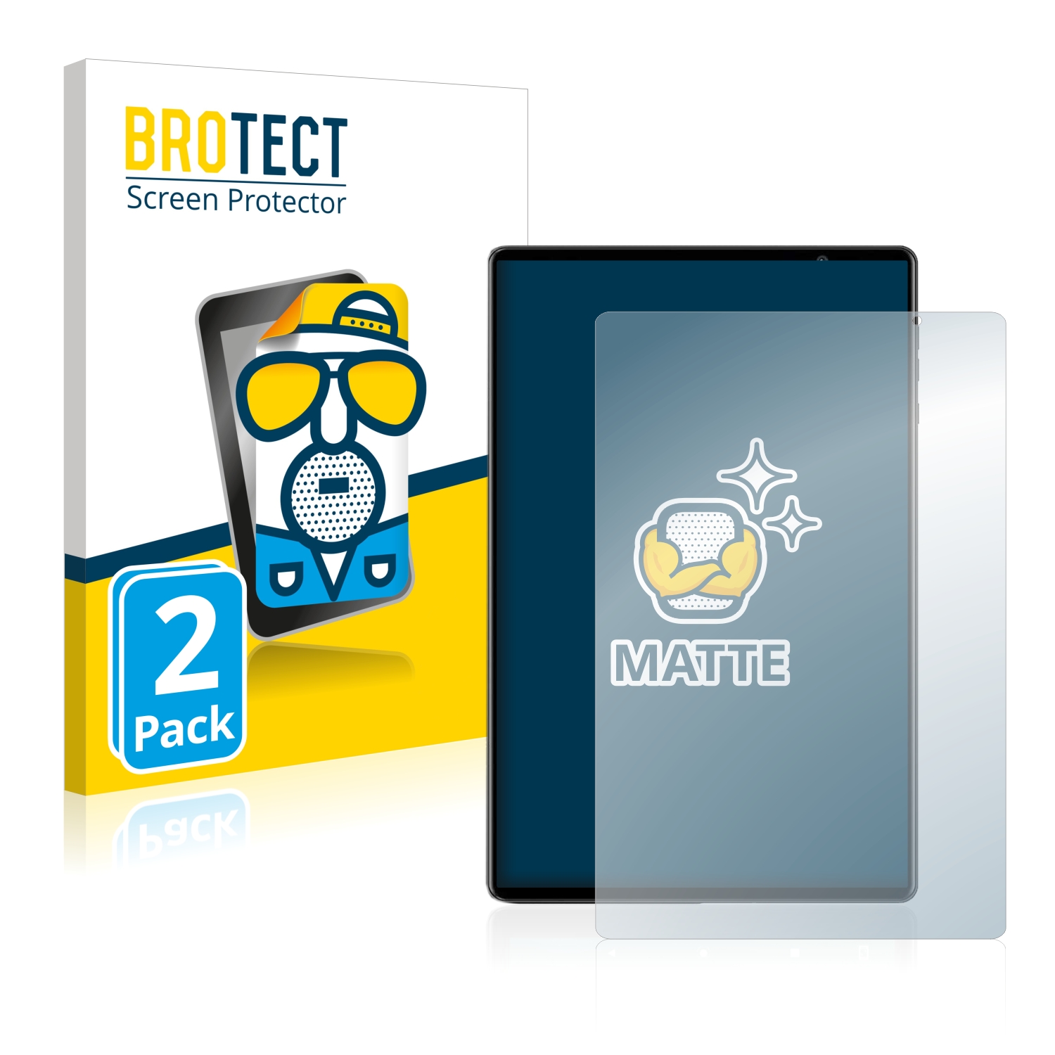 2x BROTECT Entspiegelungs-Folie pro Toscido P101