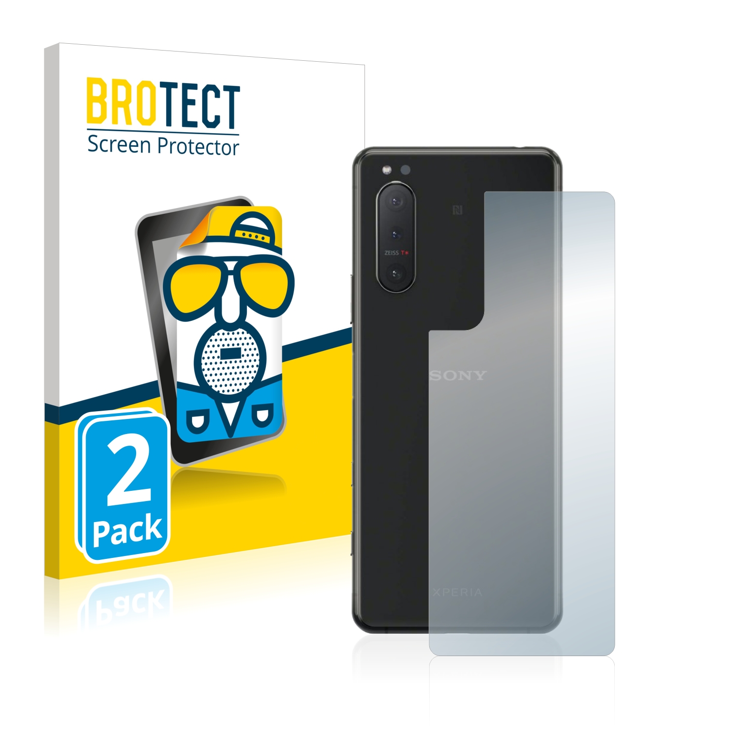 2x BROTECT Entspiegelungs-Folie pro Sony Xperia 5 II (zadní strana)