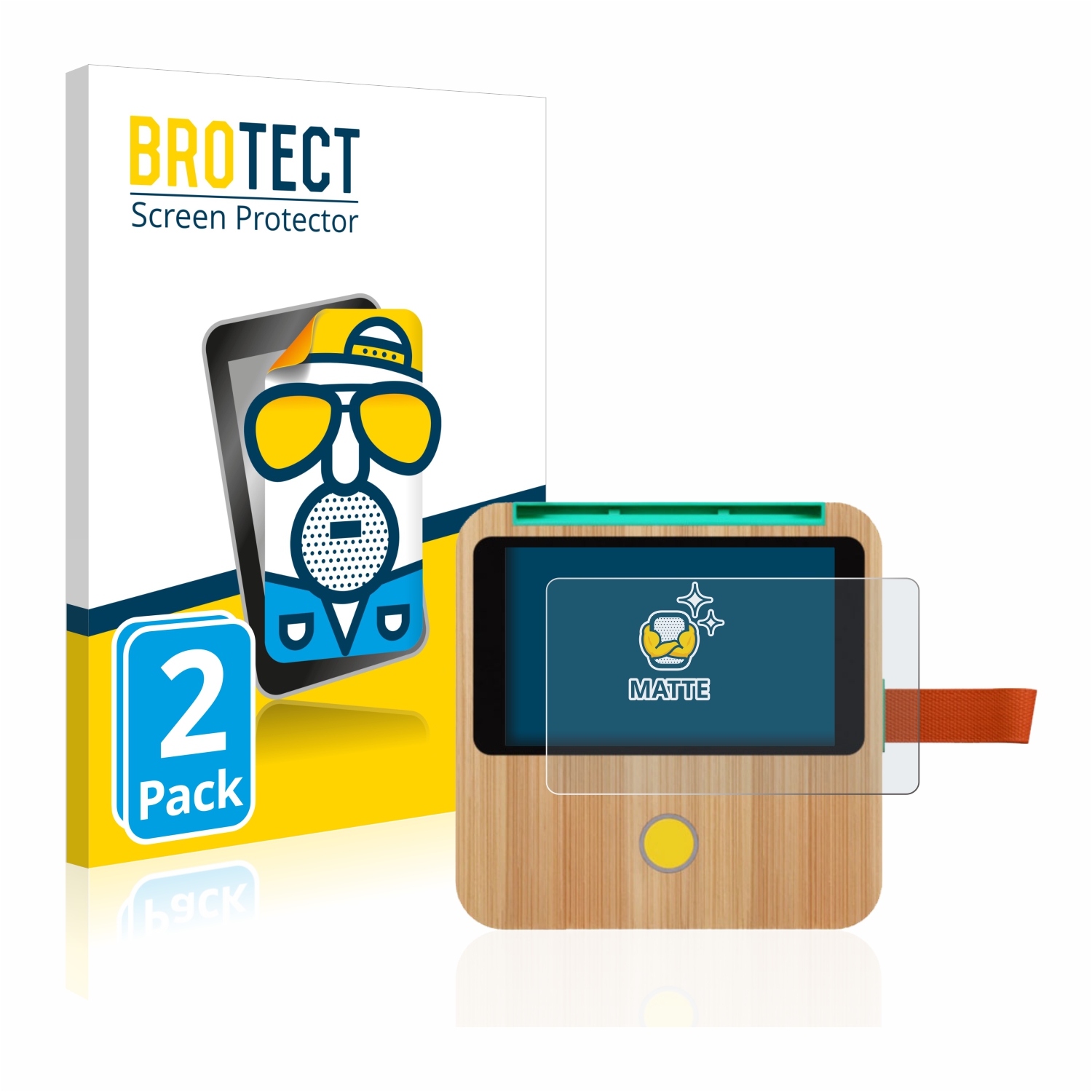 2x BROTECT Entspiegelungs-Folie pro tigerbox Touch