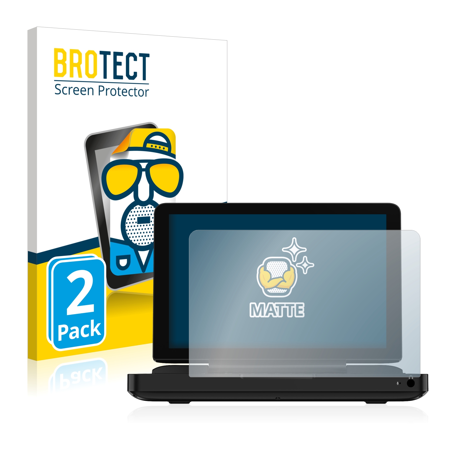 2x BROTECT Entspiegelungs-Folie pro GPD Win Max