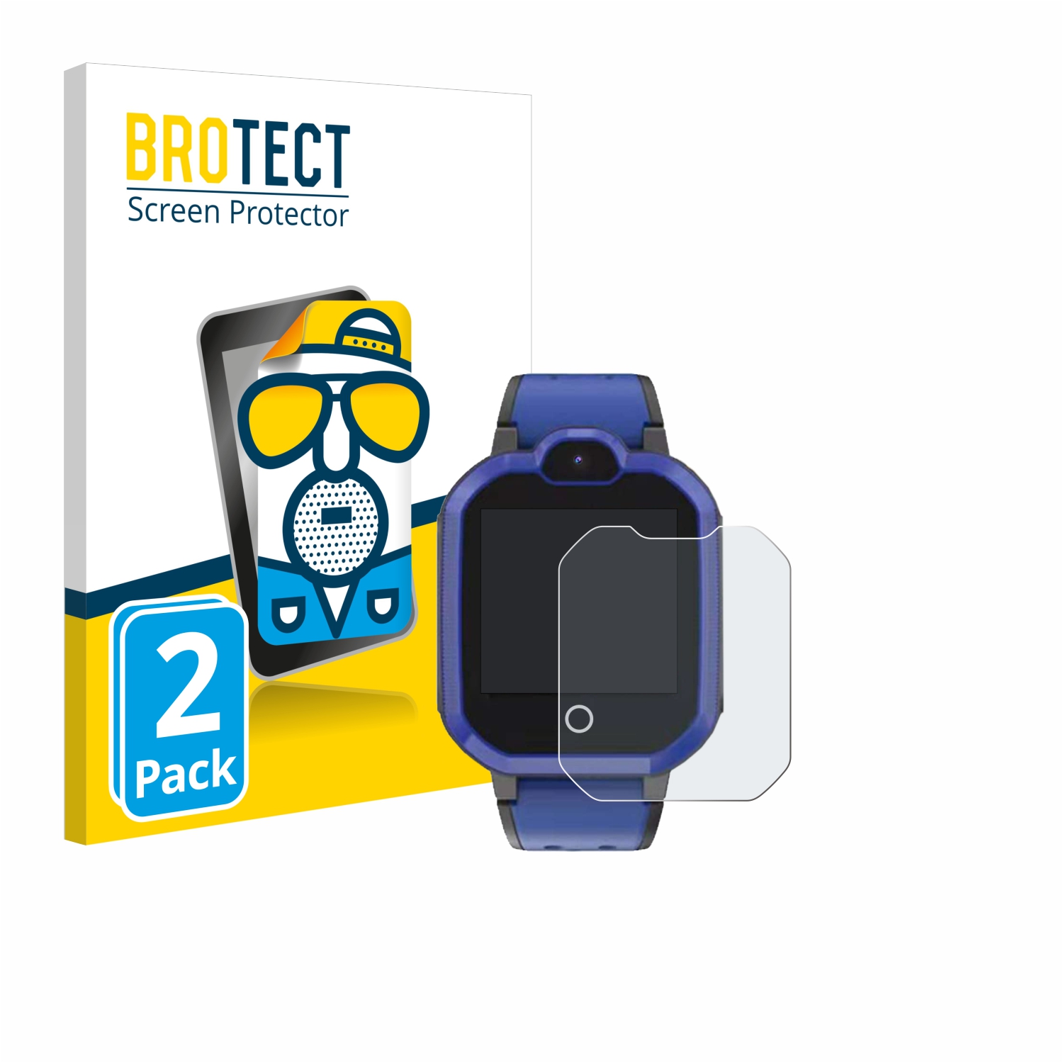 2x BROTECT Entspiegelungs-Folie pro Pthtechus PTH 4G GPS