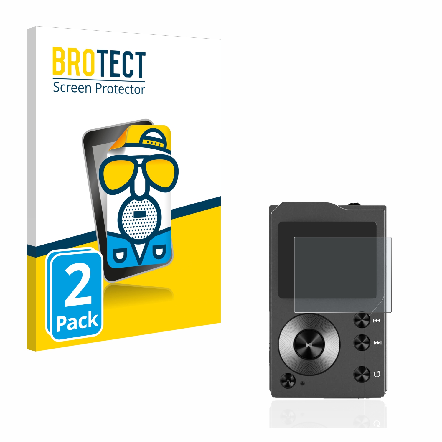 2x BROTECT Entspiegelungs-Folie pro Surfans F20