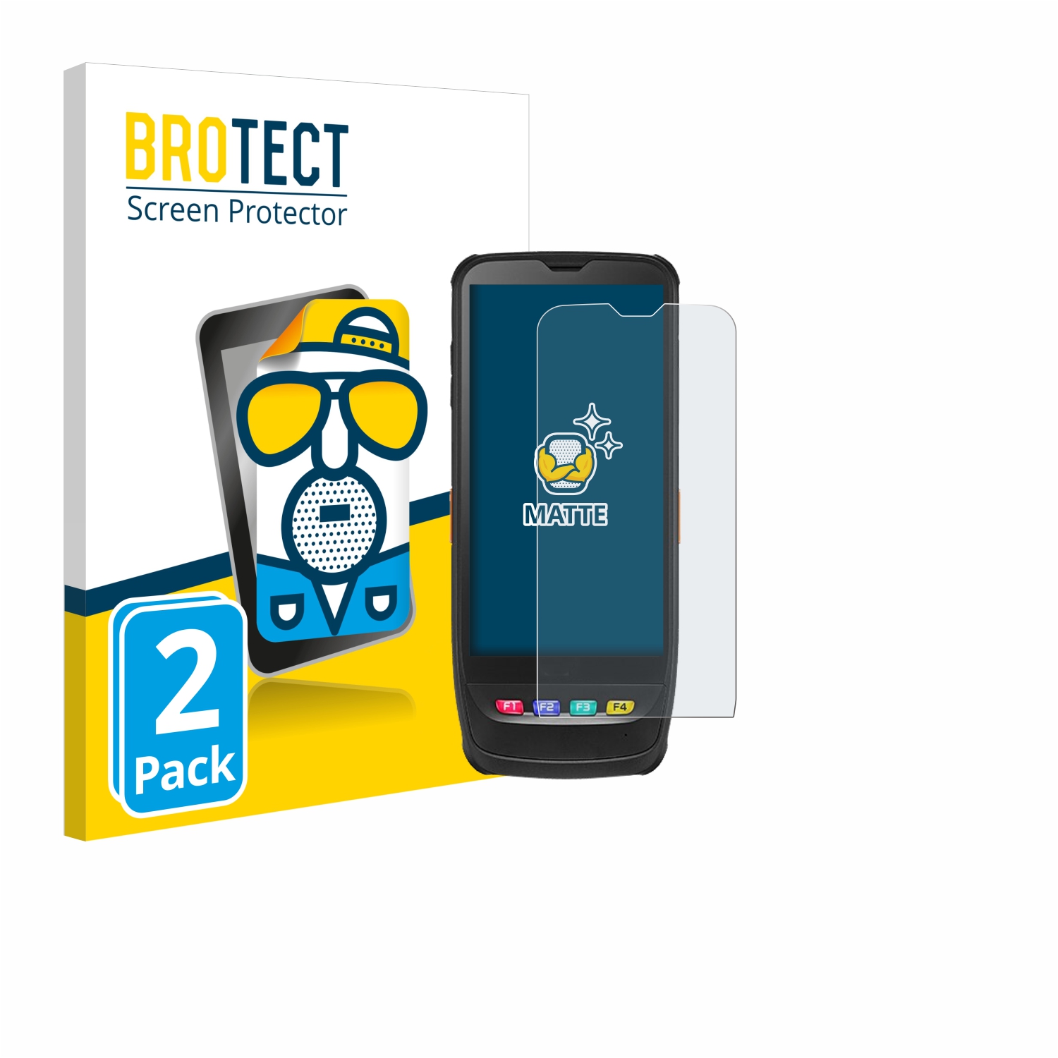 2x BROTECT Entspiegelungs-Folie pro Casio IT-G650