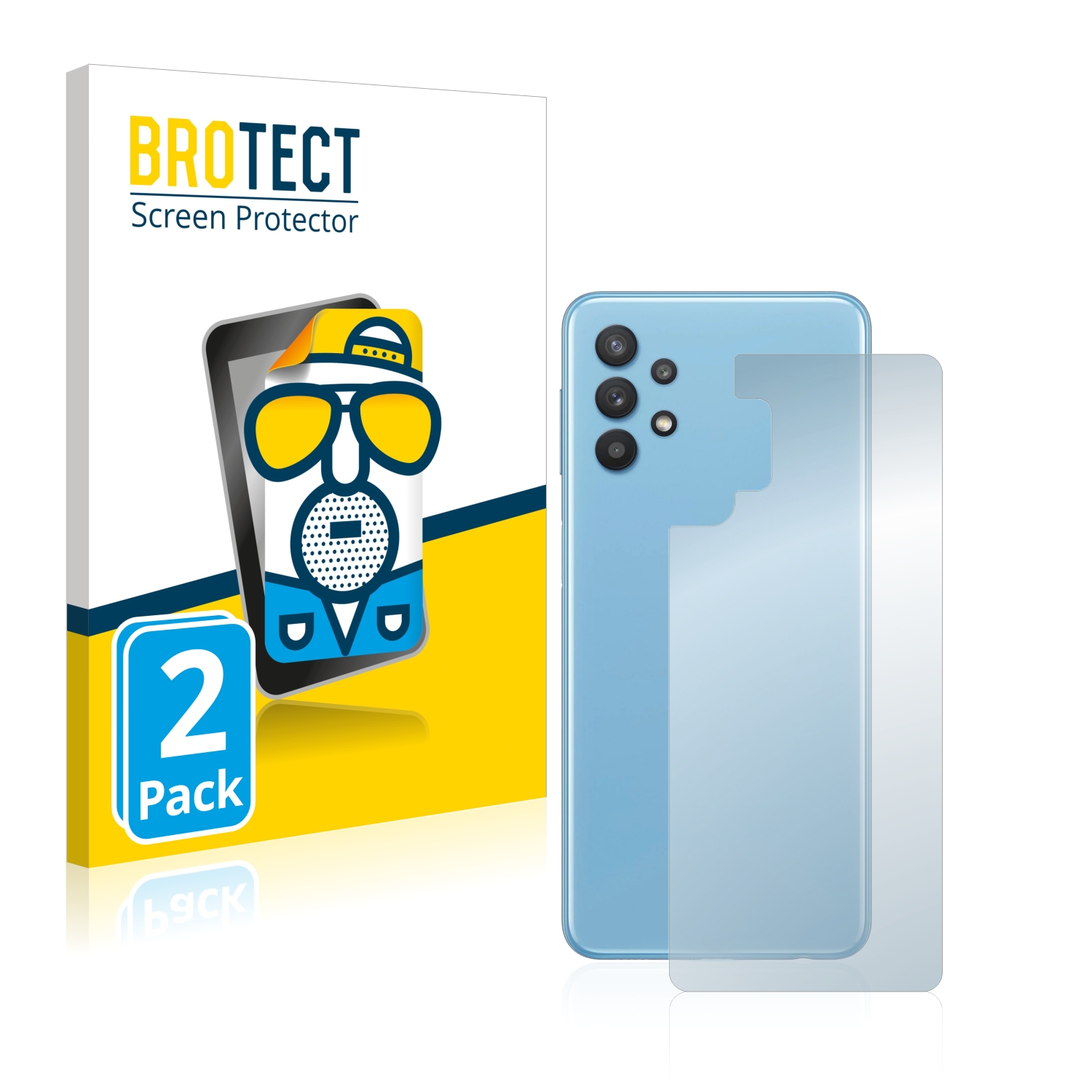 2x BROTECT Entspiegelungs-Folie pro Samsung Galaxy A32 5G (zadní strana)