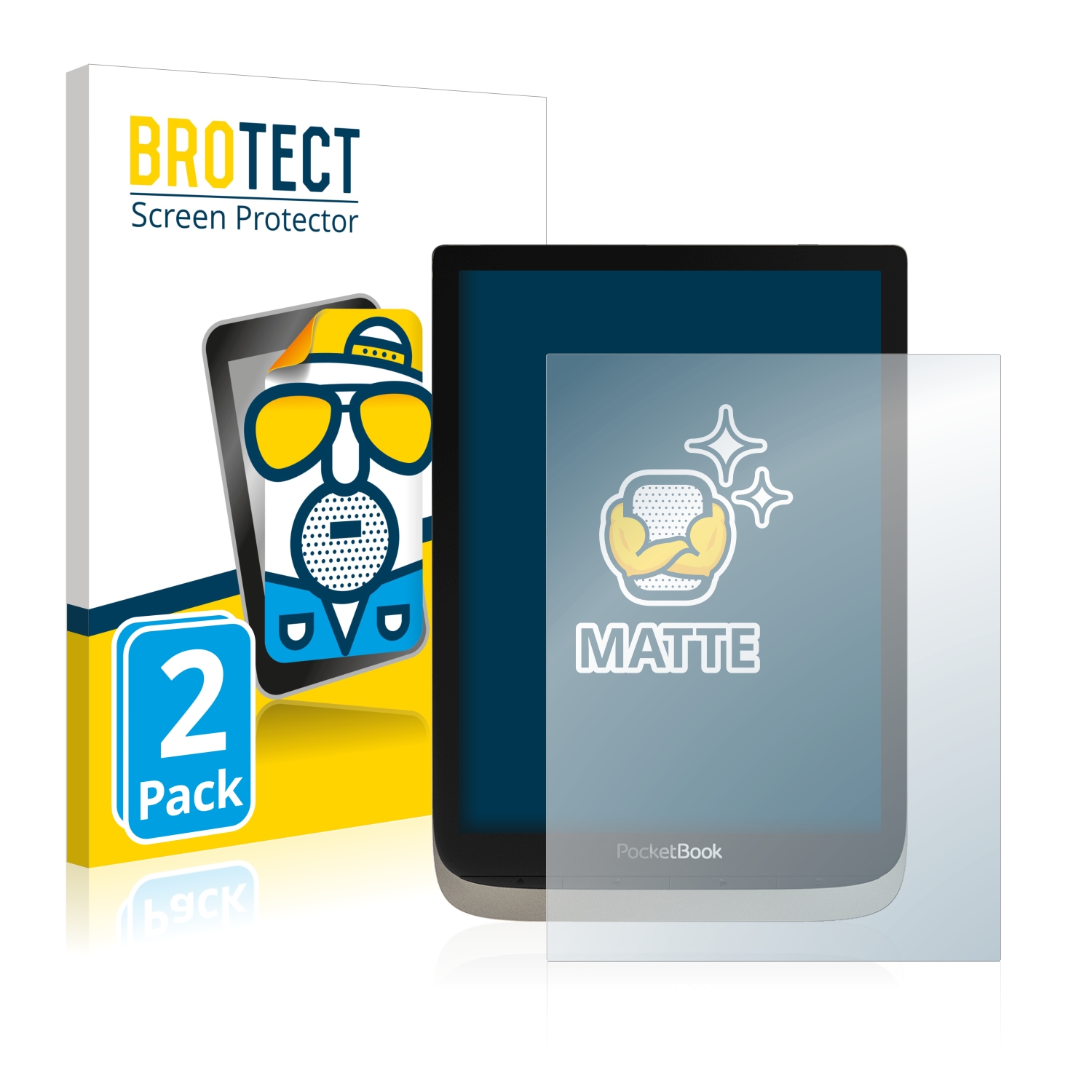 2x BROTECT Entspiegelungs-Folie pro PocketBook InkPad Color