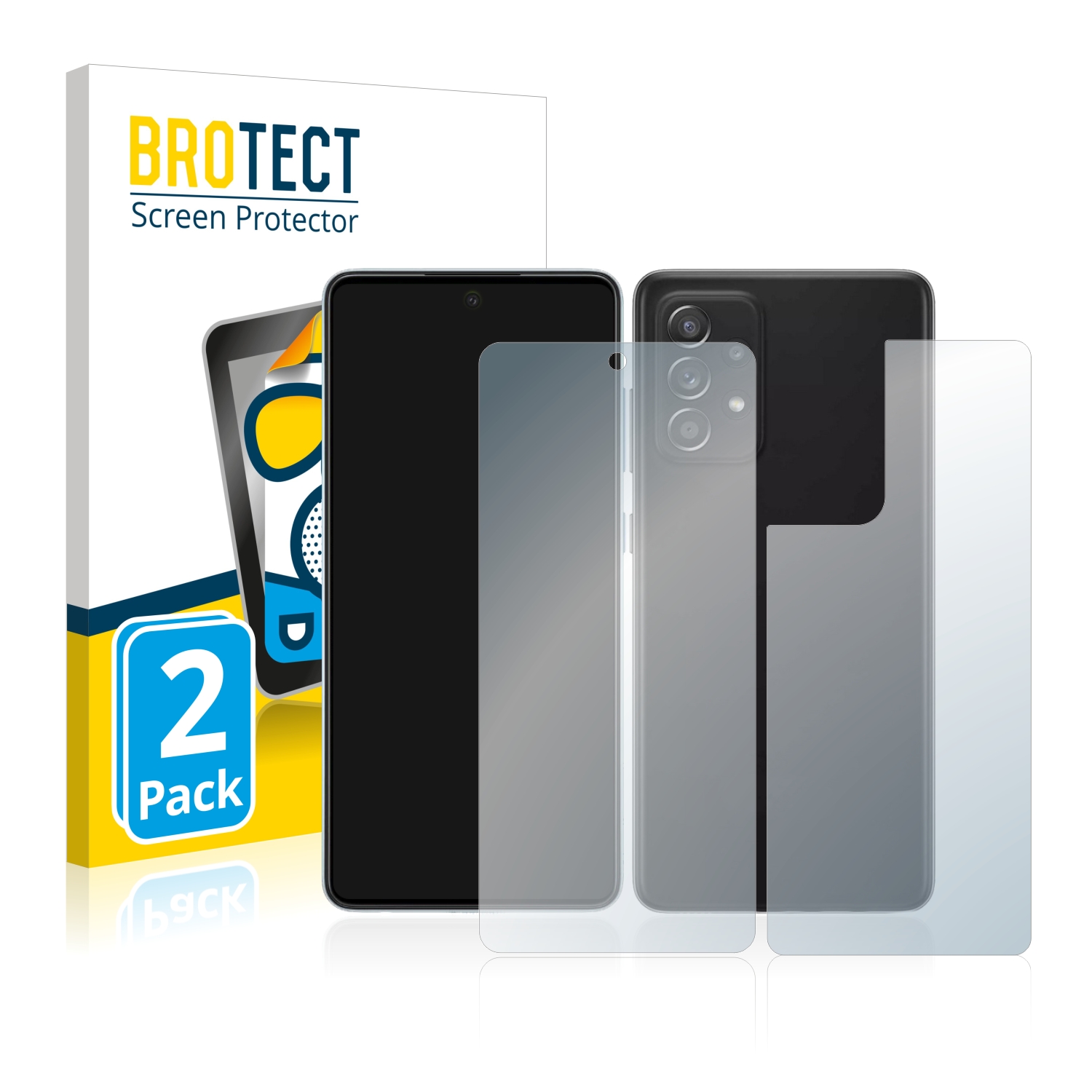 2x BROTECT Entspiegelungs-Folie pro Samsung Galaxy A52 5G (displej+zadní strana)
