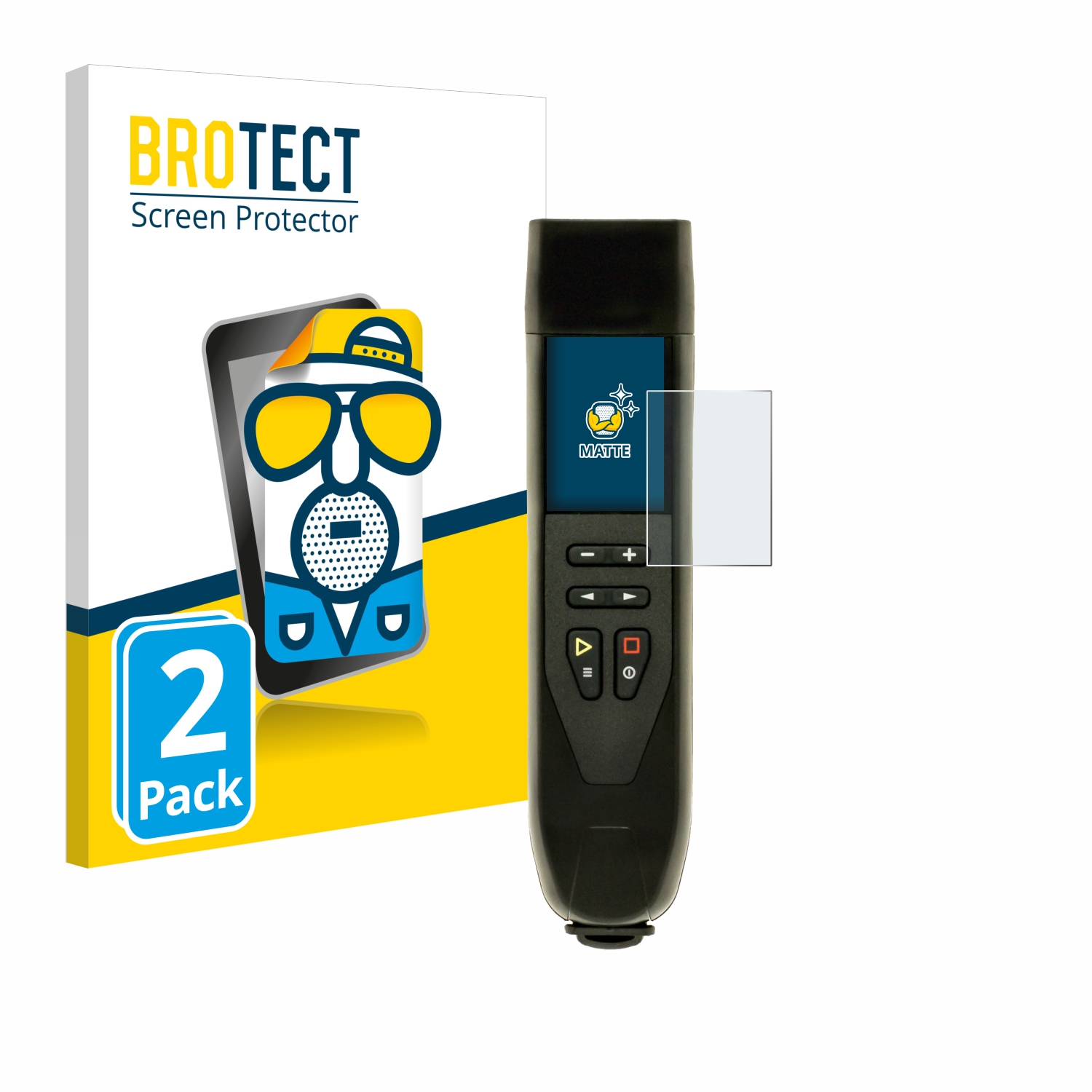 2x BROTECT Entspiegelungs-Folie pro RigExpert Stick 230