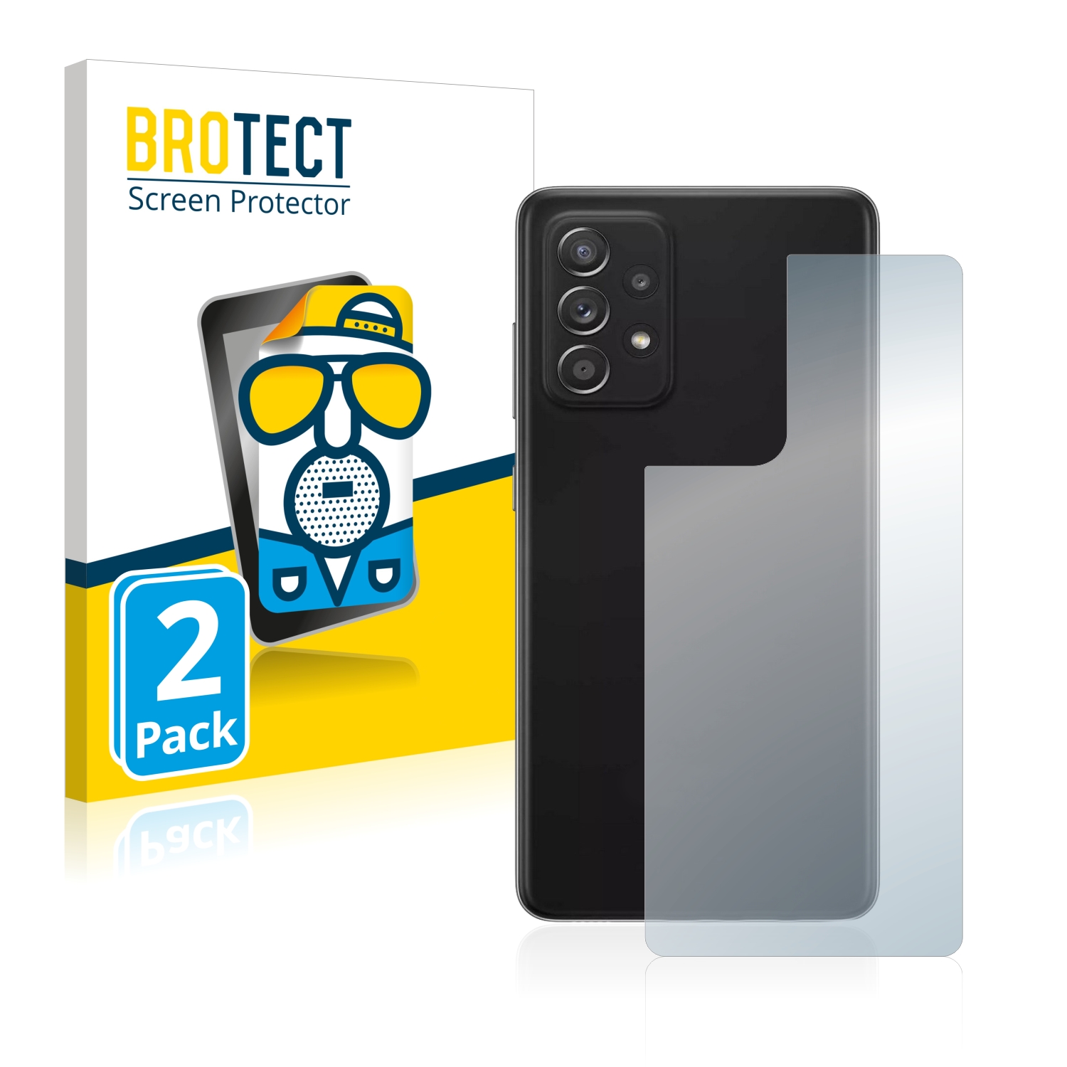 2x BROTECT Entspiegelungs-Folie pro Samsung Galaxy A52 (zadní strana)