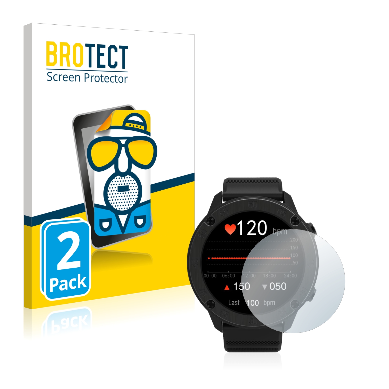 2x BROTECT Entspiegelungs-Folie pro Blackview X5