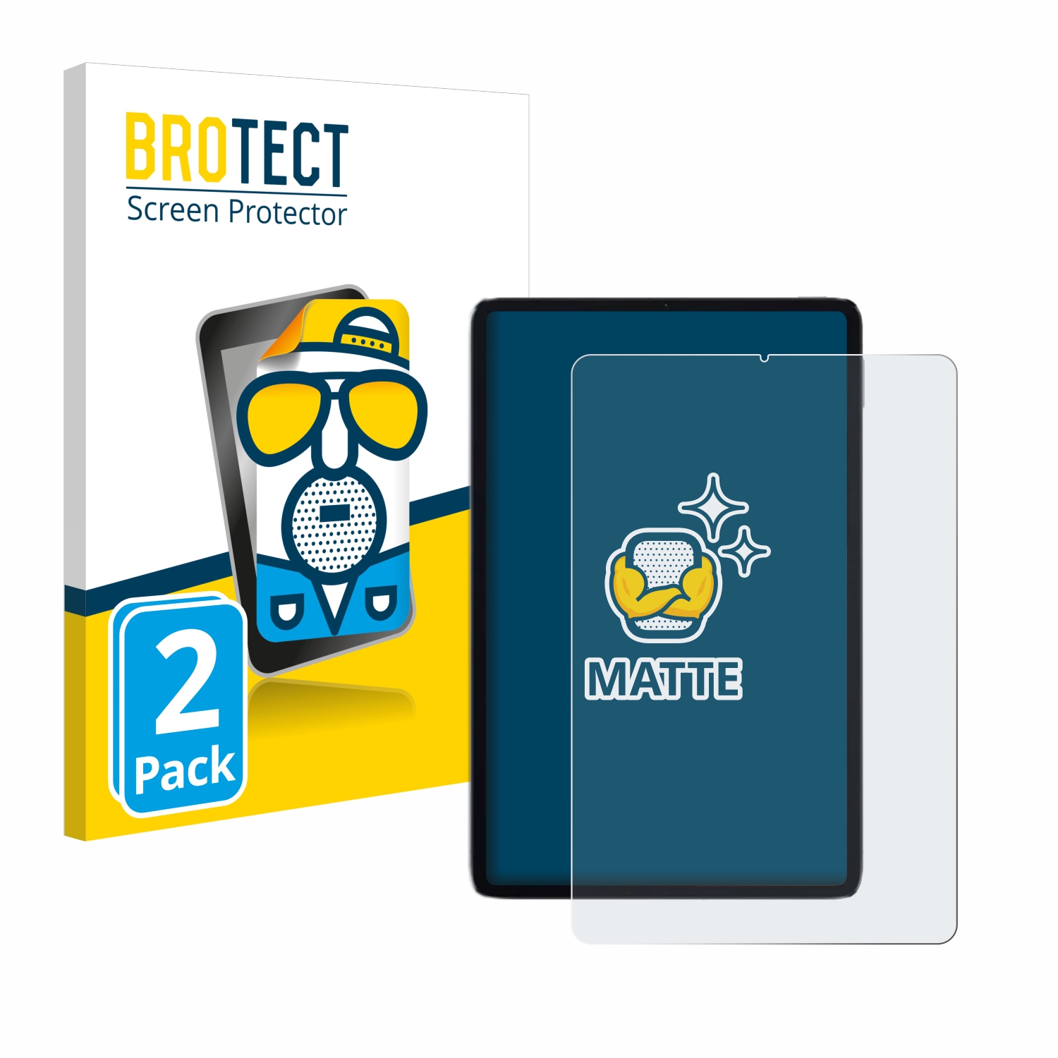 2x BROTECT Entspiegelungs-Folie pro Xiaomi Mi Pad 5 Pro