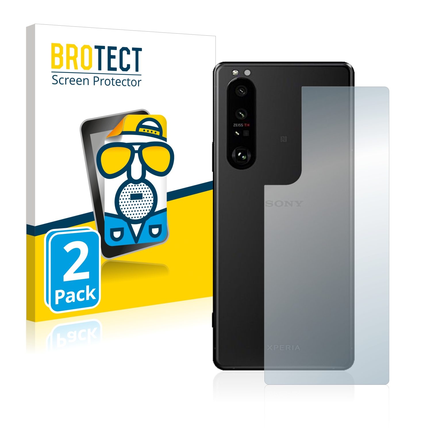 2x BROTECT Entspiegelungs-Folie pro Sony Xperia 5 III (zadní strana)