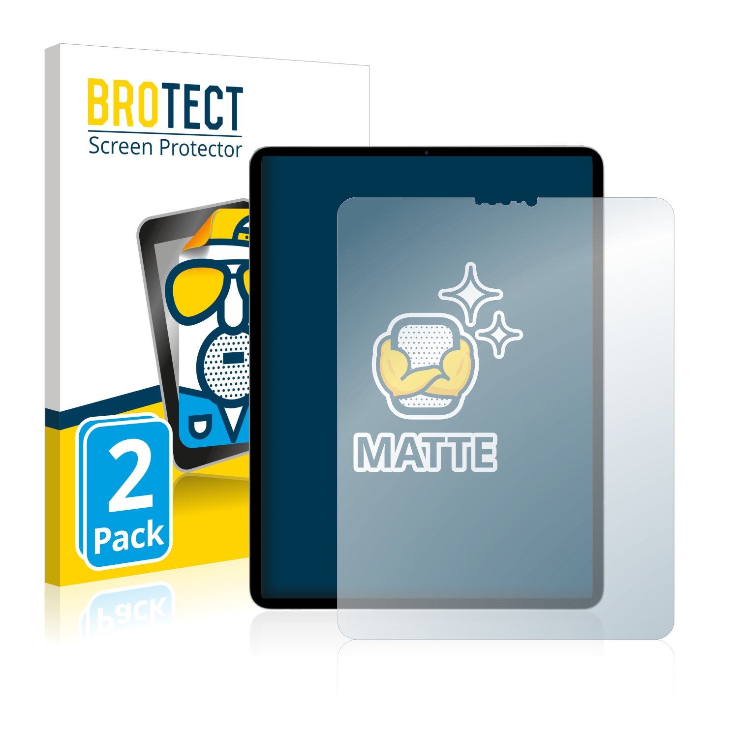 2x BROTECT Entspiegelungs-Folie pro Apple iPad Pro 11 WiFi 2021 (3. Gen.)