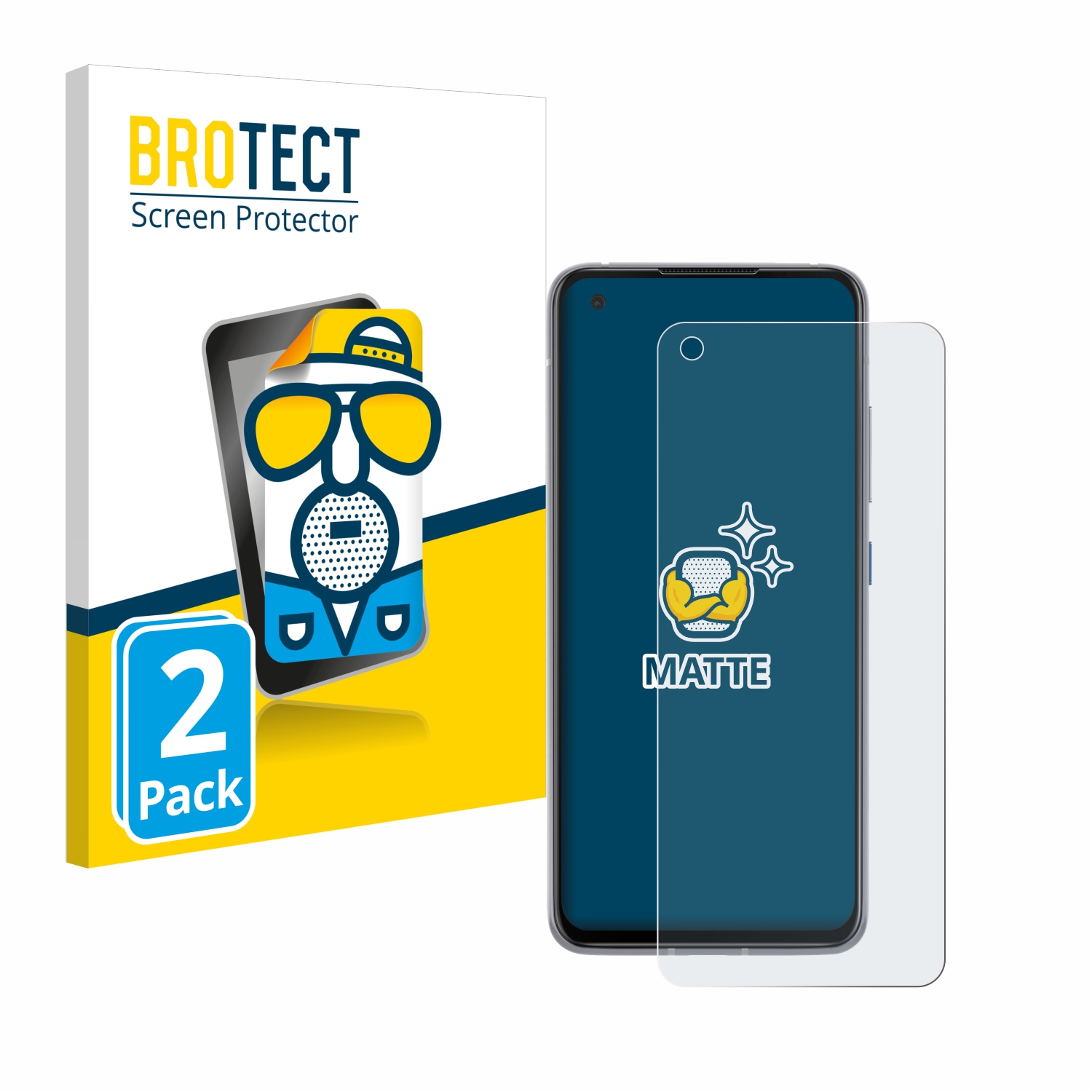 2x BROTECT Entspiegelungs-Folie pro ASUS ZenFone 8