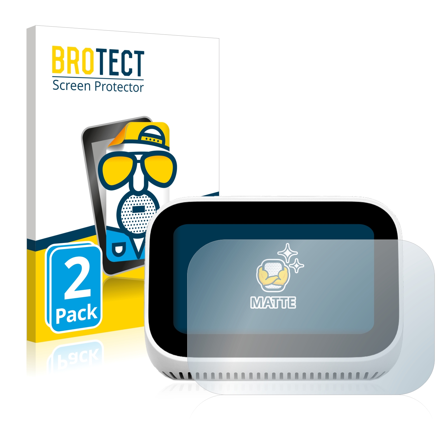 2x BROTECT Entspiegelungs-Folie pro Xiaomi Smart Clock