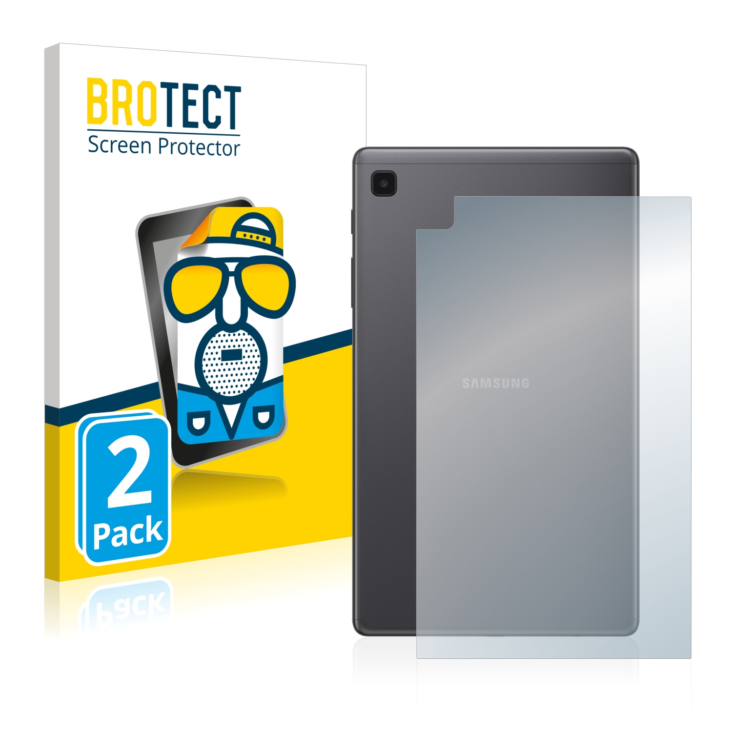 2x BROTECT Entspiegelungs-Folie pro Samsung Galaxy Tab A7 Lite Wi-Fi 2021 (zadní strana)