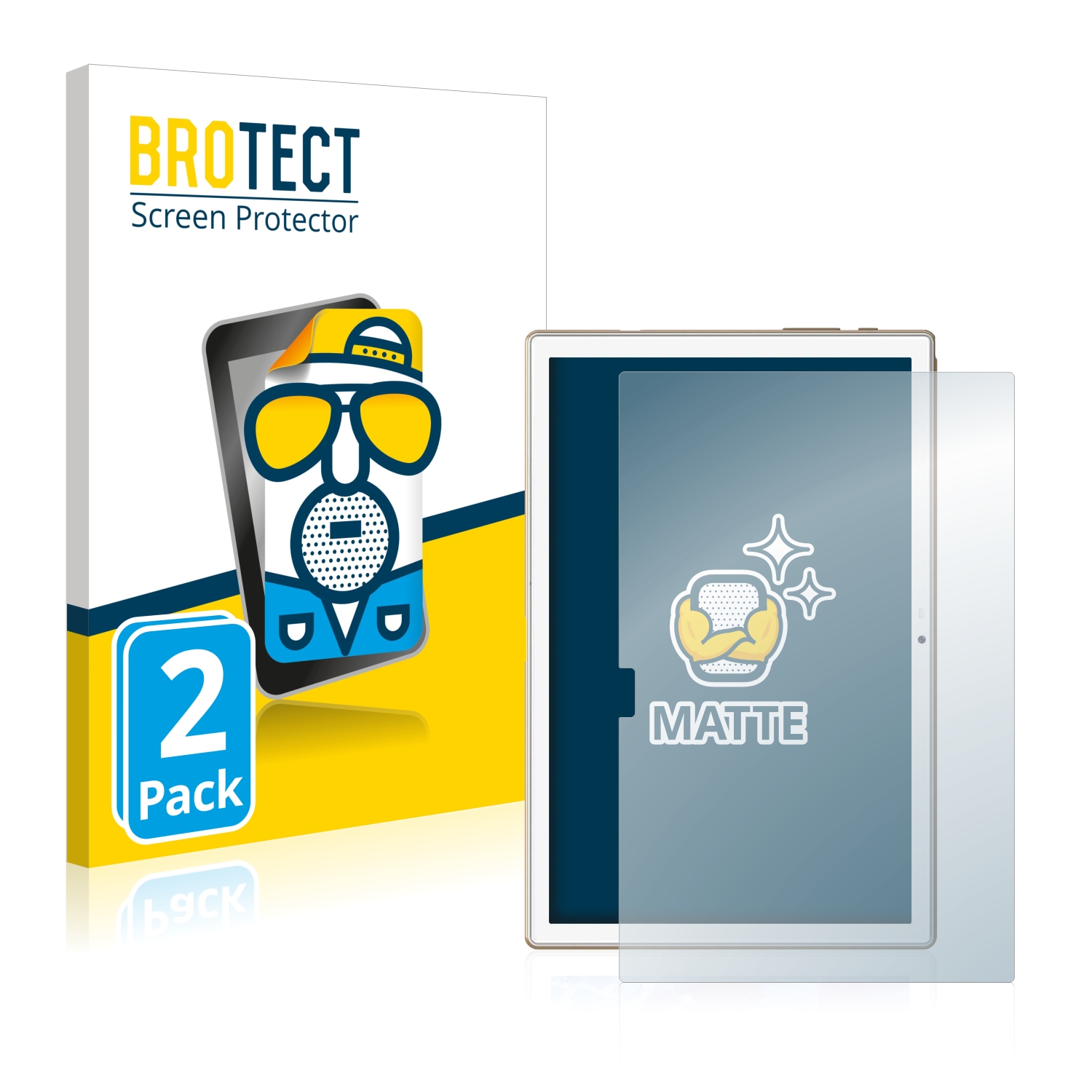 2x BROTECT Entspiegelungs-Folie pro Blackview Tab 8E