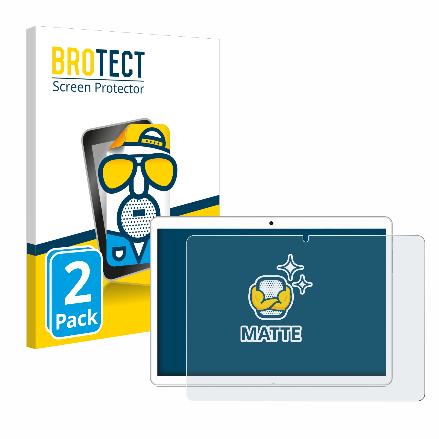 2x BROTECT Entspiegelungs-Folie pro Goodtel G3 2020