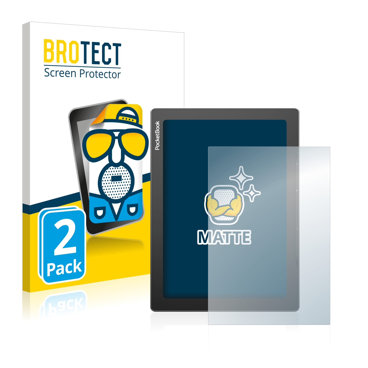2x BROTECT Entspiegelungs-Folie pro PocketBook InkPad Lite