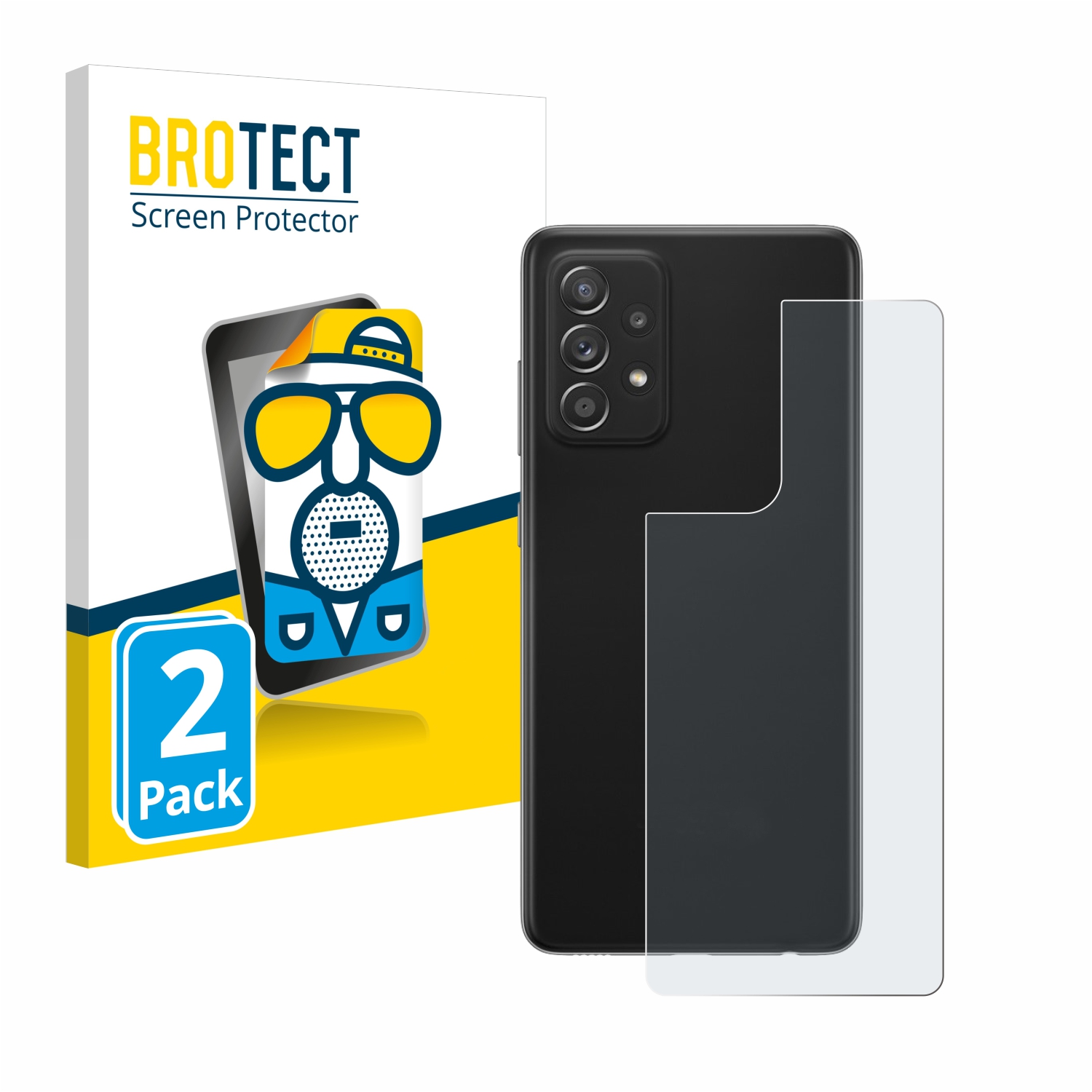 2x BROTECT Entspiegelungs-Folie pro Samsung Galaxy A52s 5G (zadní strana)