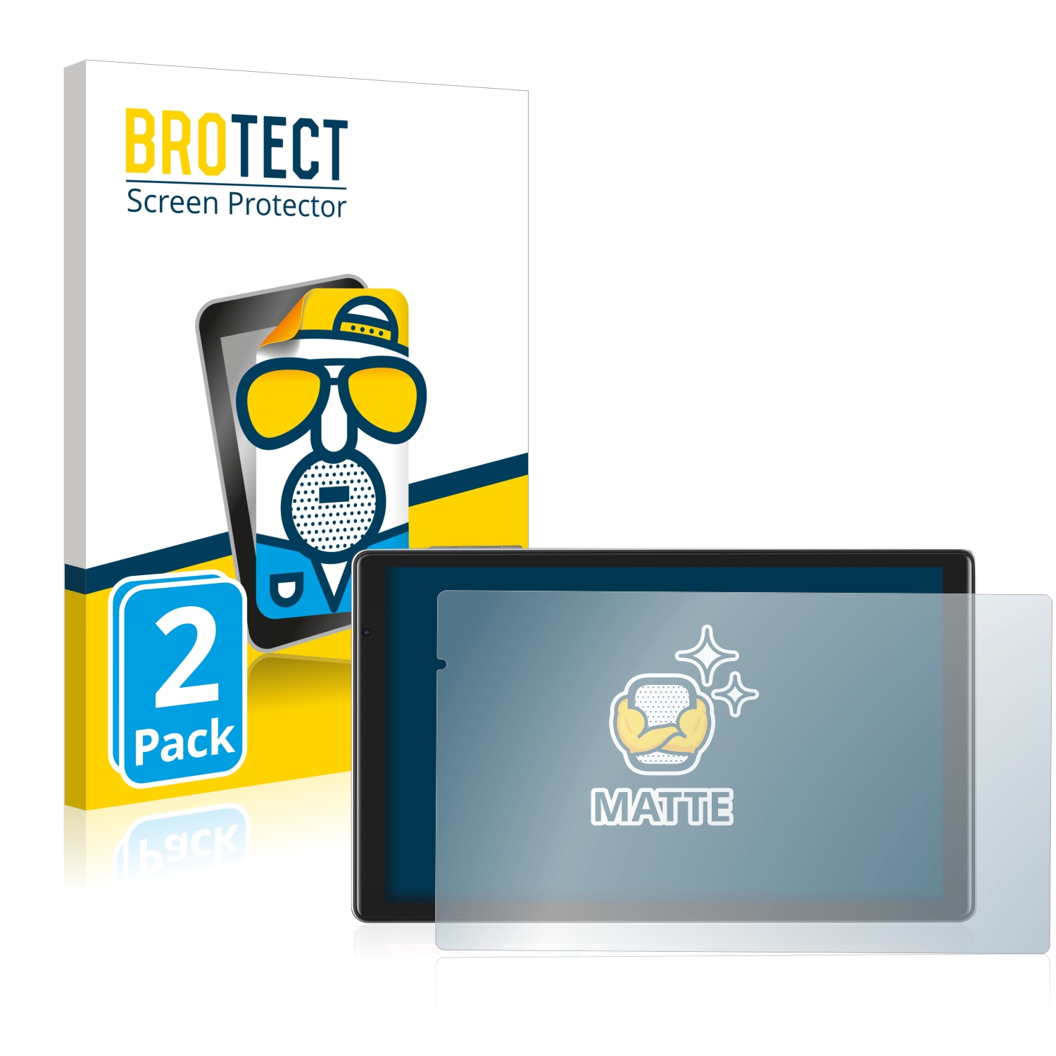 2x BROTECT Entspiegelungs-Folie pro Beneve M1036