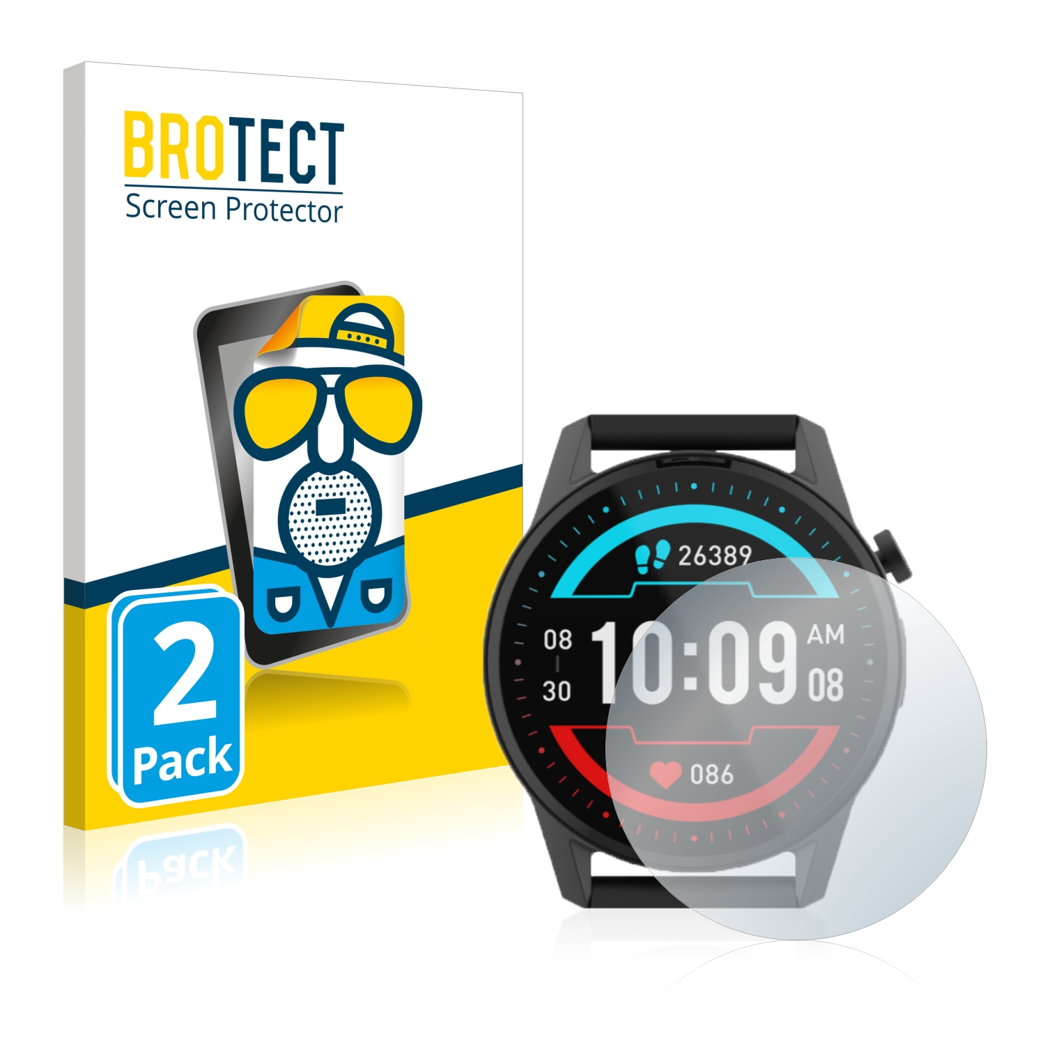 2x BROTECT Entspiegelungs-Folie pro Xoro SMW 20
