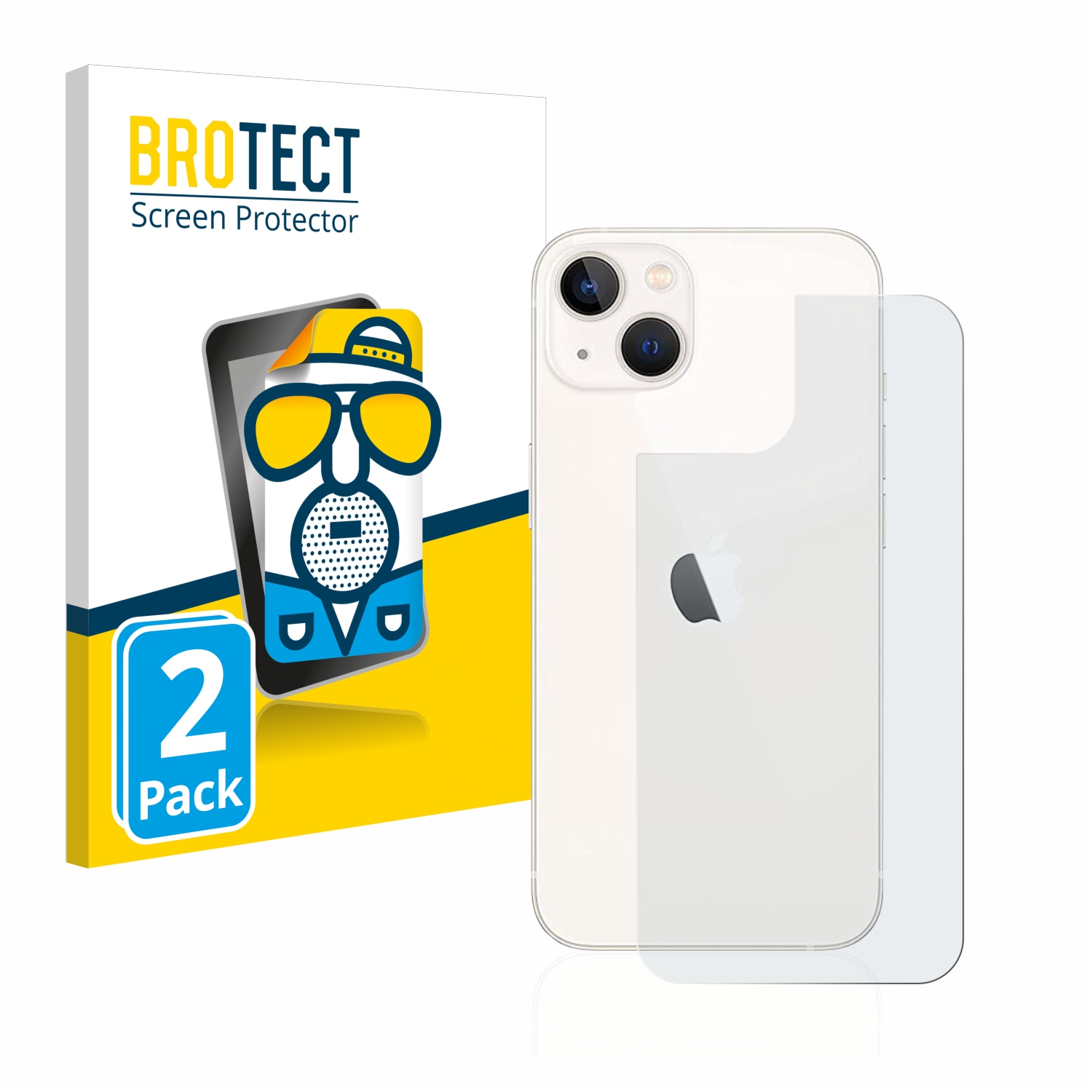 2x BROTECT Entspiegelungs-Folie pro Apple iPhone 13 (zadní strana)
