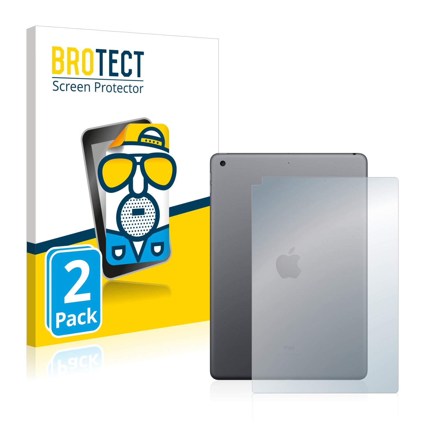 2x BROTECT Entspiegelungs-Folie pro Apple iPad 10.2? WiFi 2021 (zadní strana, 9 Gen.)