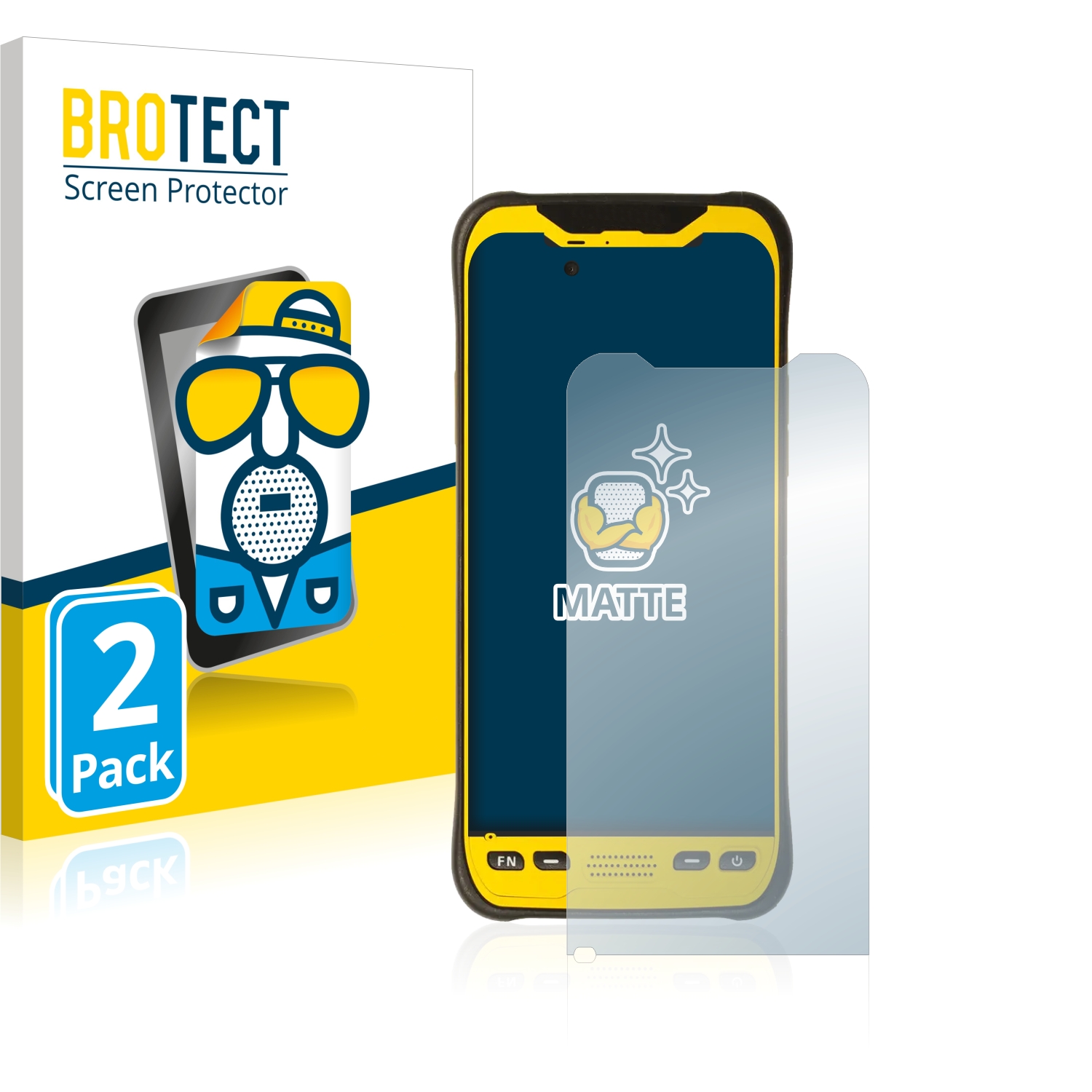 2x BROTECT Entspiegelungs-Folie pro Trimble TDC600