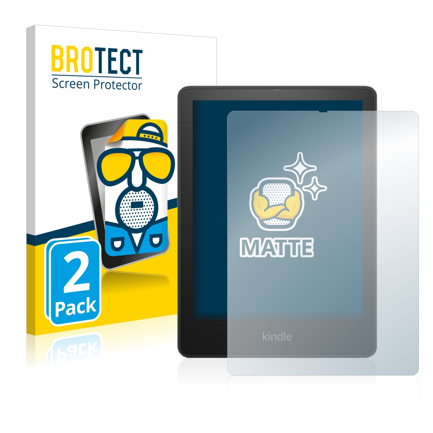 2x BROTECT Entspiegelungs-Folie pro Amazon Kindle Paperwhite Signature 2021