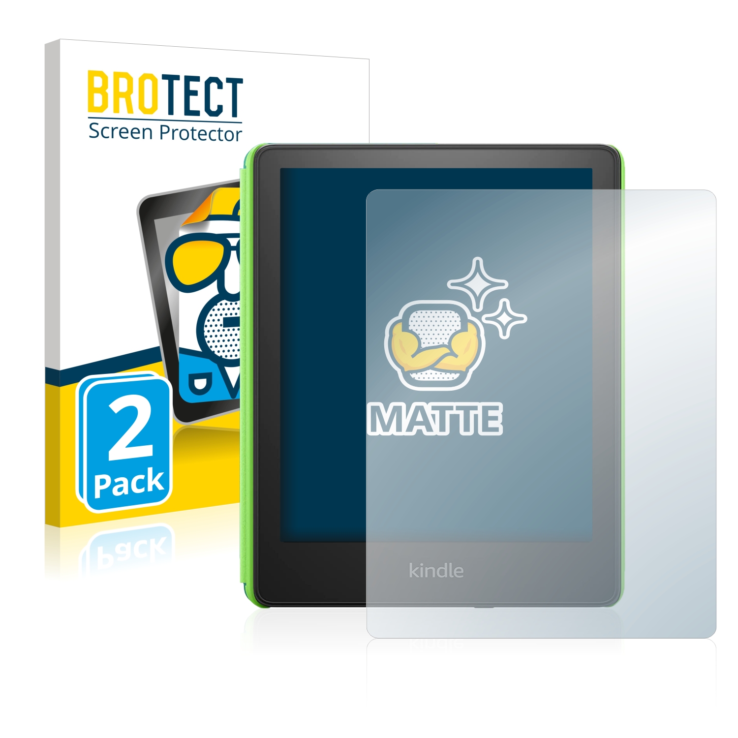 2x BROTECT Entspiegelungs-Folie pro Amazon Kindle Paperwhite Kids 2021