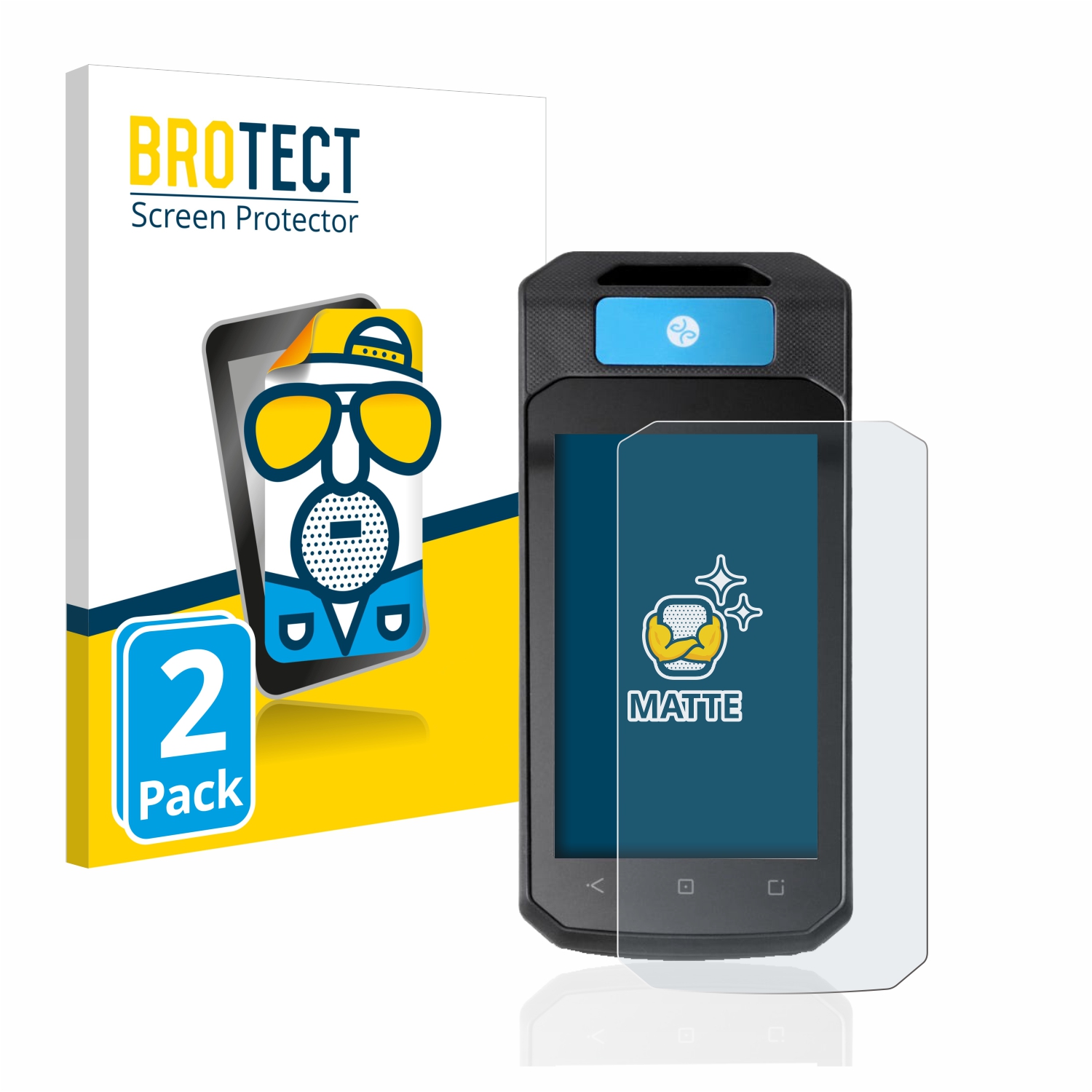 2x BROTECT Entspiegelungs-Folie pro Accu-Chek Insight mit DBLG1