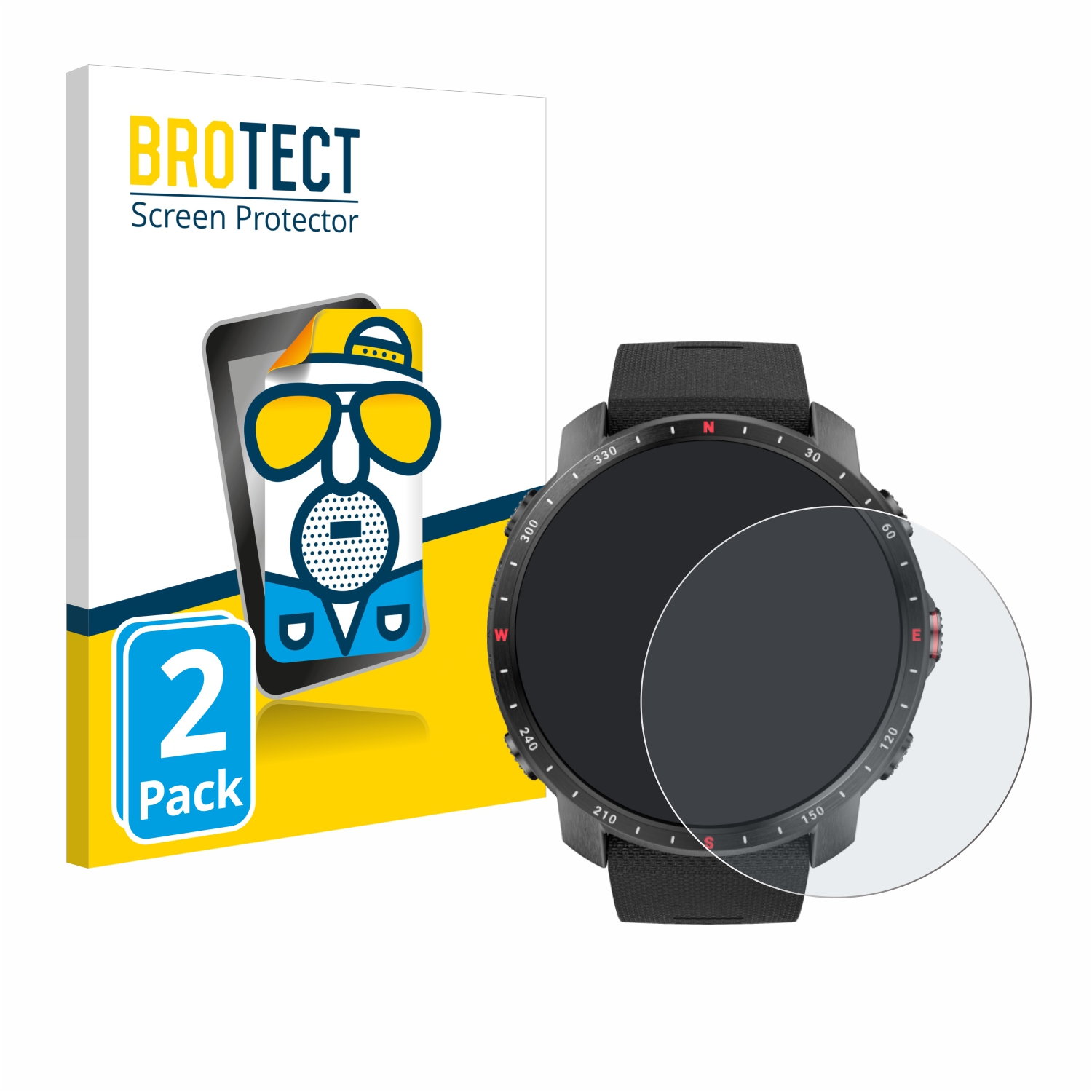 2x BROTECT Entspiegelungs-Folie pro Polar Grit X Pro