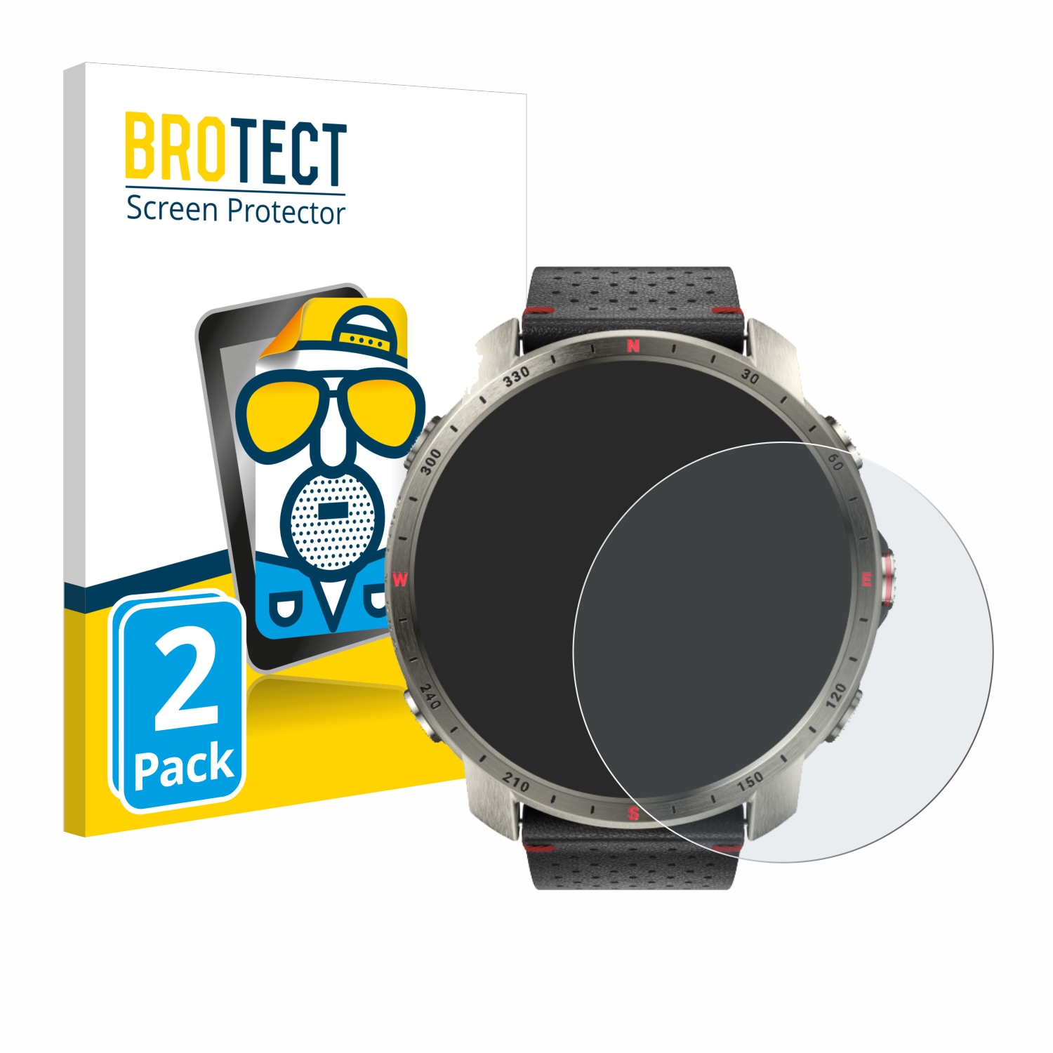 2x BROTECT Entspiegelungs-Folie pro Polar Grit X Pro Titan