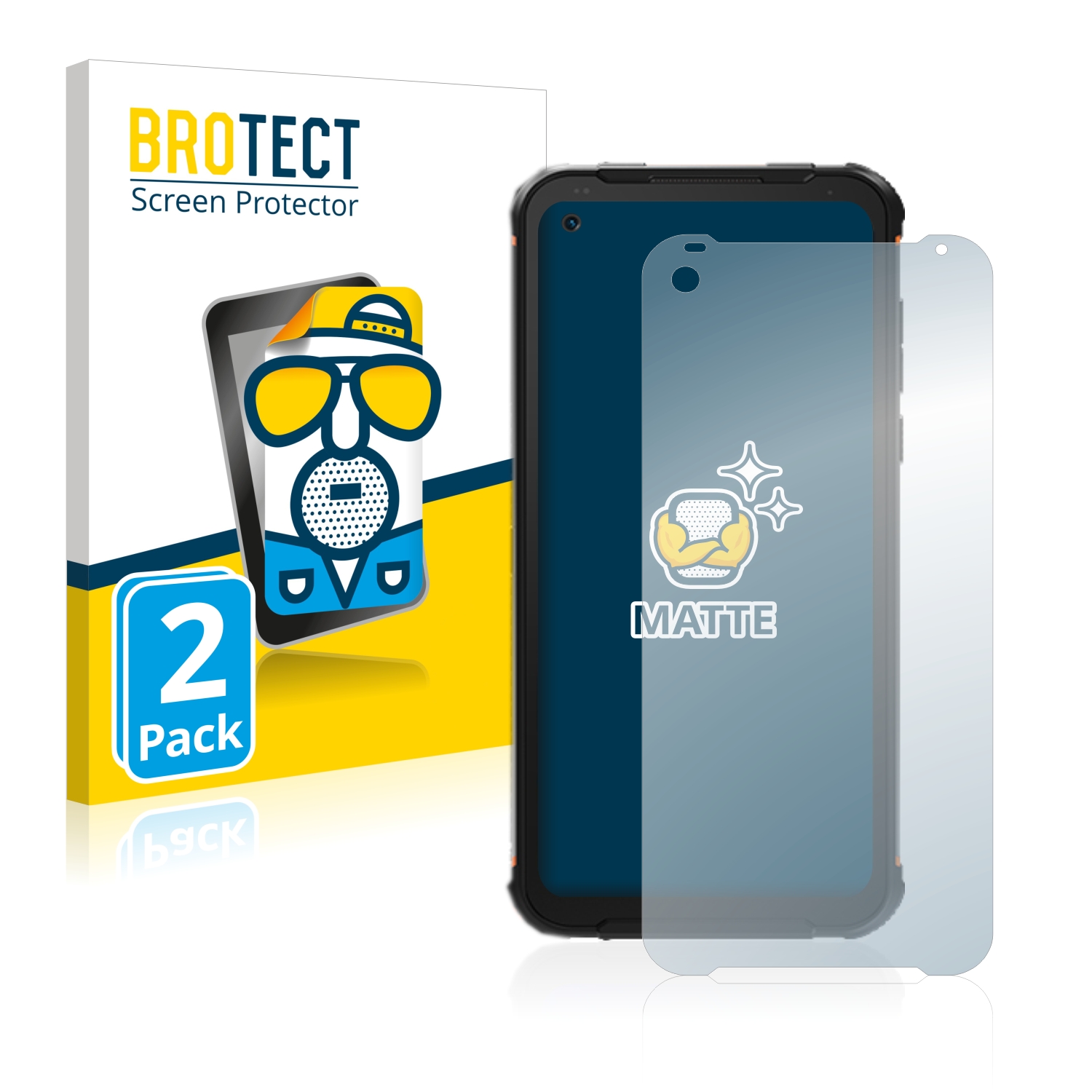 2x BROTECT Entspiegelungs-Folie pro Zeeker P10