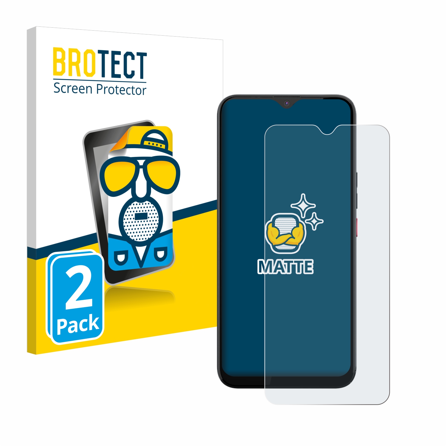 2x BROTECT Entspiegelungs-Folie pro Gigaset GS5
