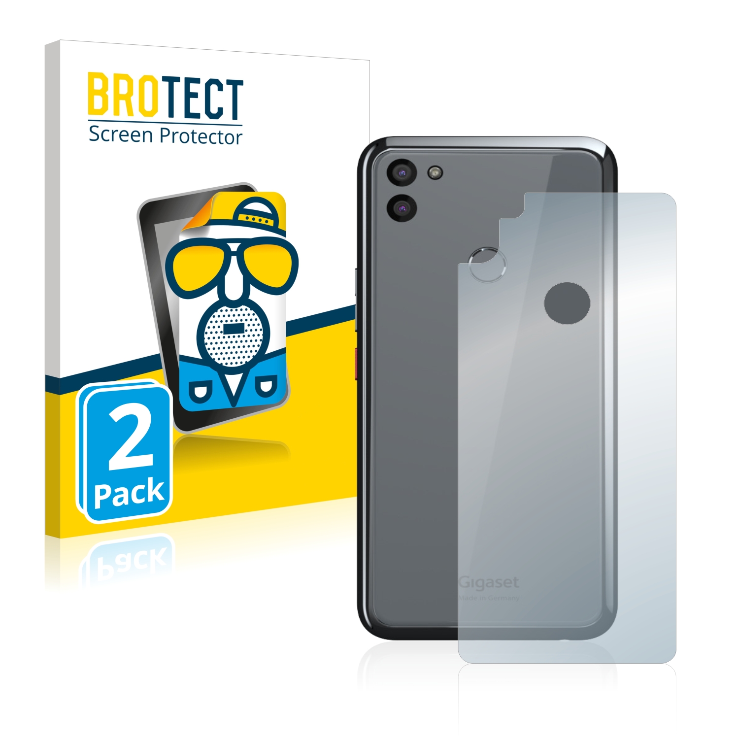 2x BROTECT Entspiegelungs-Folie pro Gigaset GS5 (zadní strana)