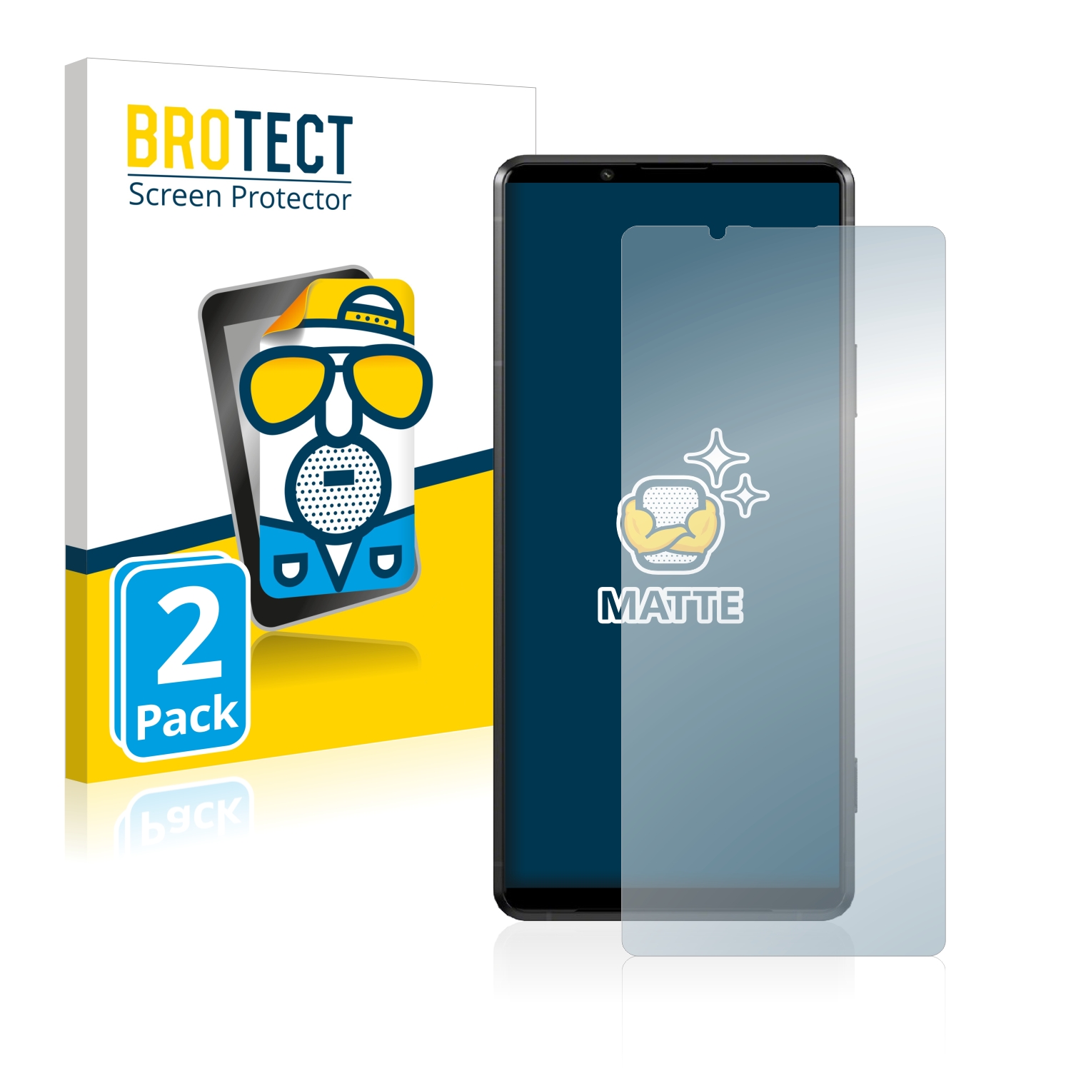 2x BROTECT Entspiegelungs-Folie pro Sony Xperia Pro-I