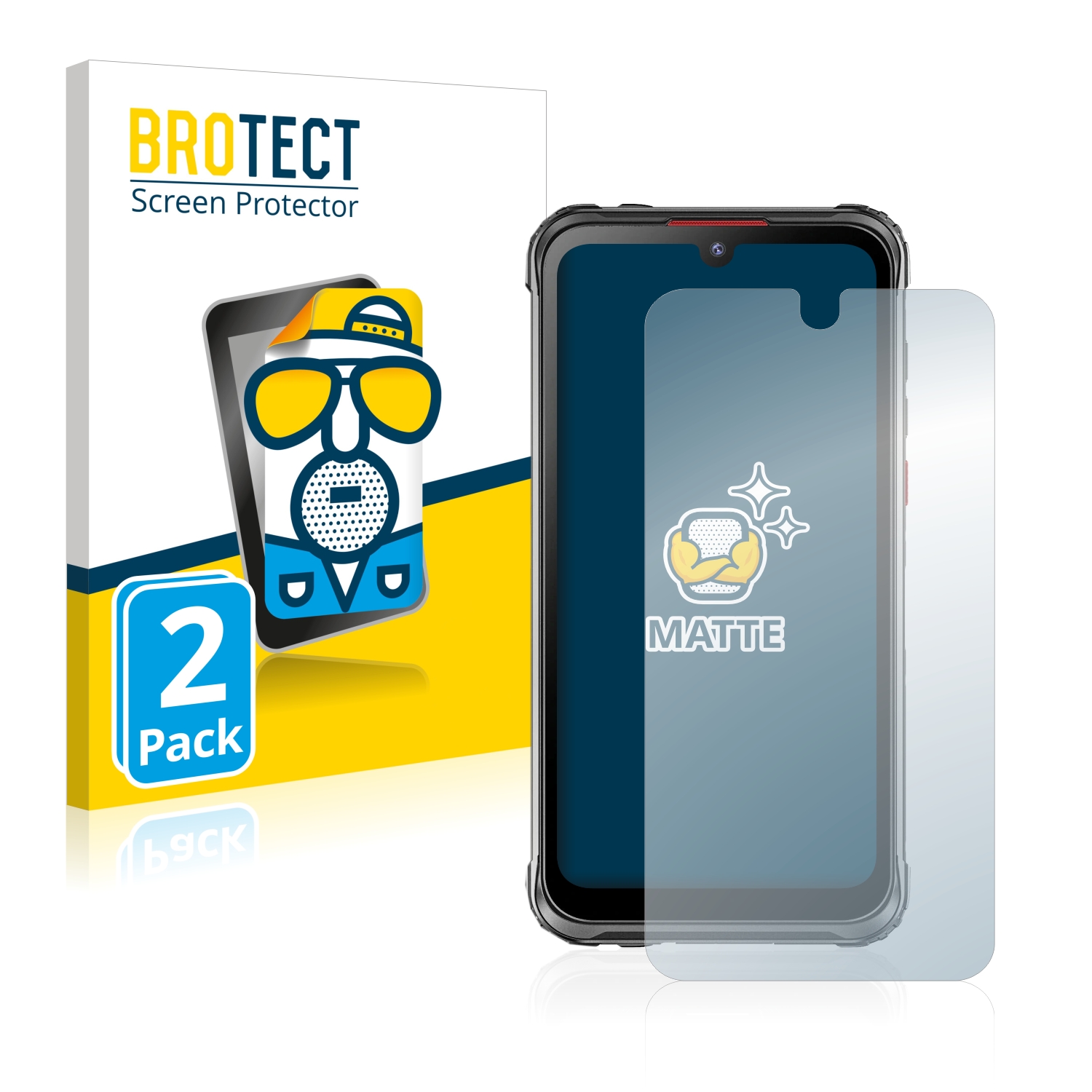 2x BROTECT Entspiegelungs-Folie pro Hotwav Cyber 7