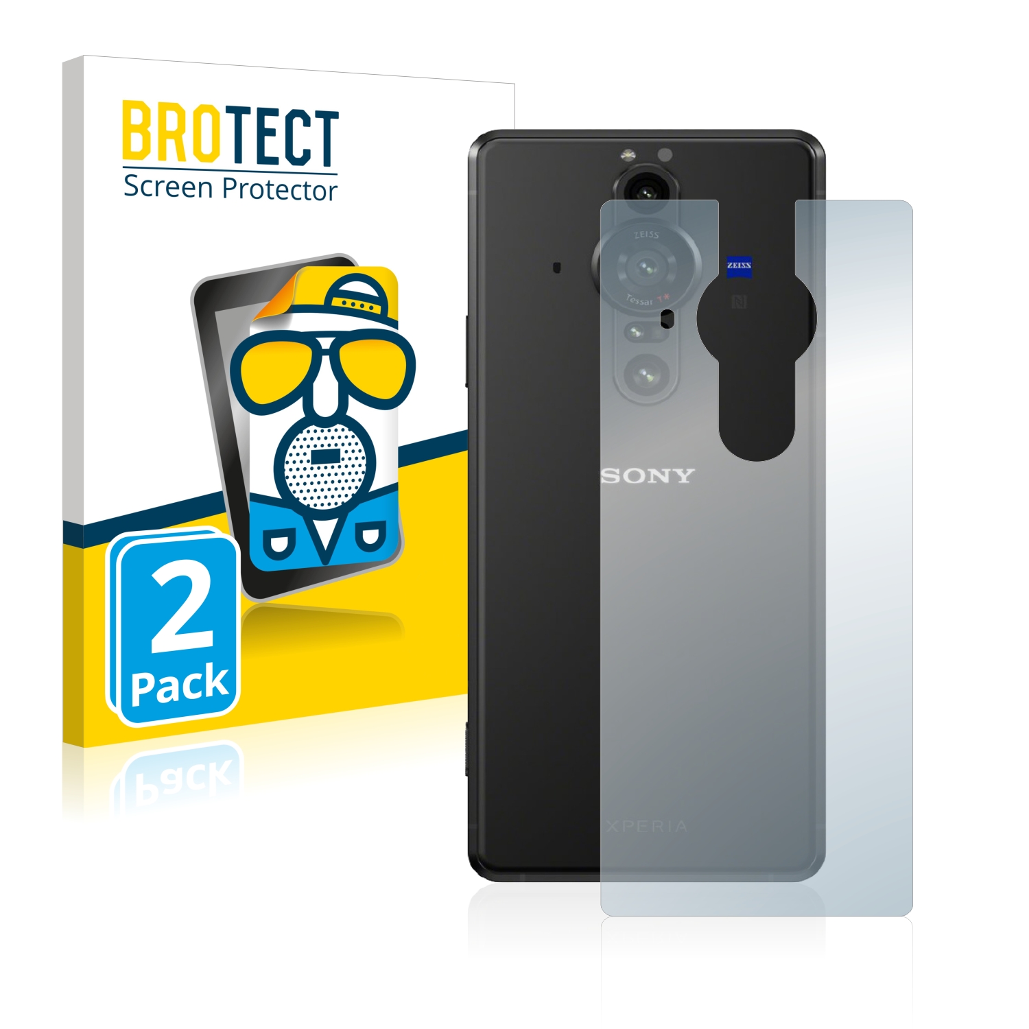 2x BROTECT Entspiegelungs-Folie pro Sony Xperia Pro-I (zadní strana)