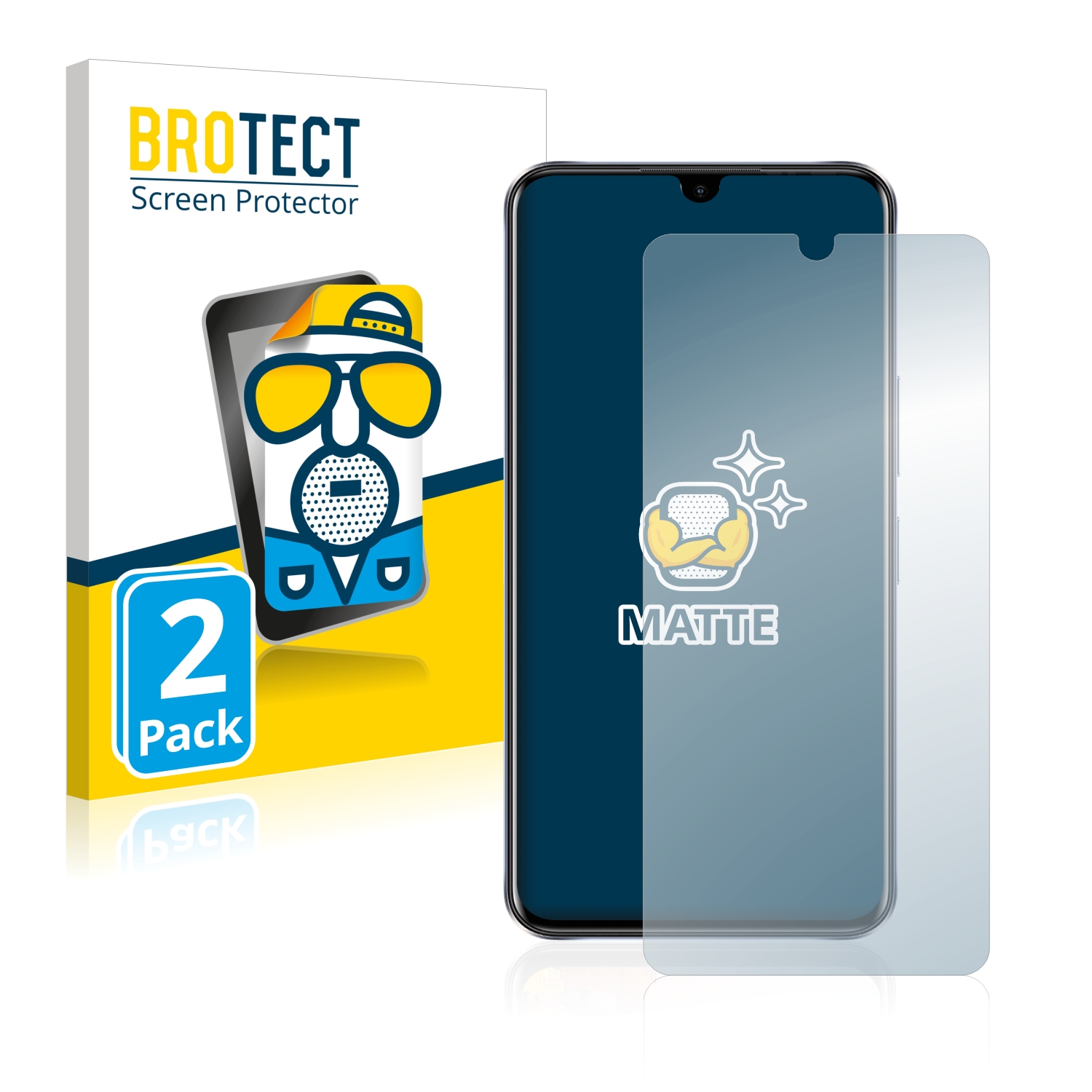 2x BROTECT Entspiegelungs-Folie pro Infinix Note 11