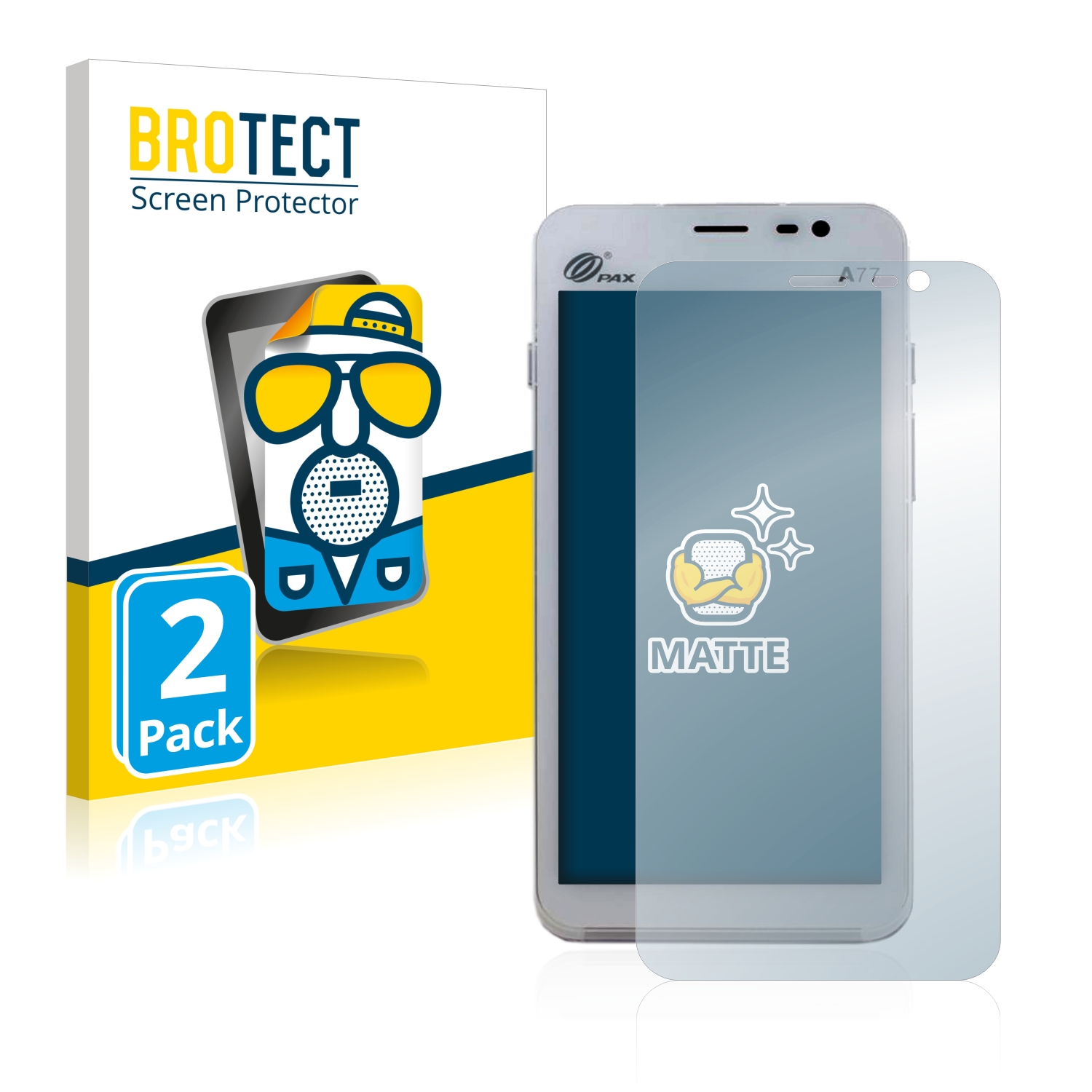2x BROTECT Entspiegelungs-Folie pro CCV Compact A77