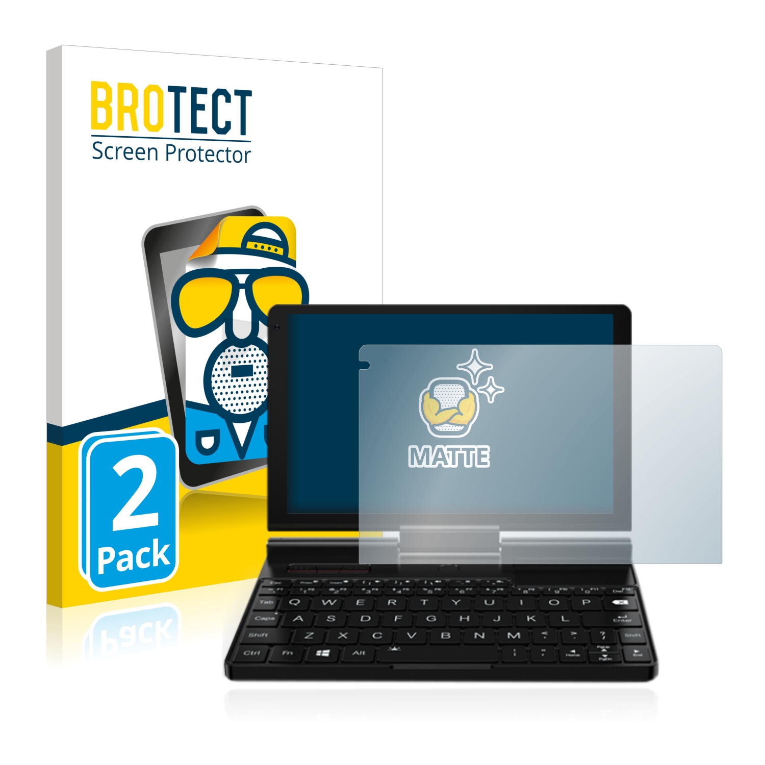 2x BROTECT Entspiegelungs-Folie pro GPD Pocket 3