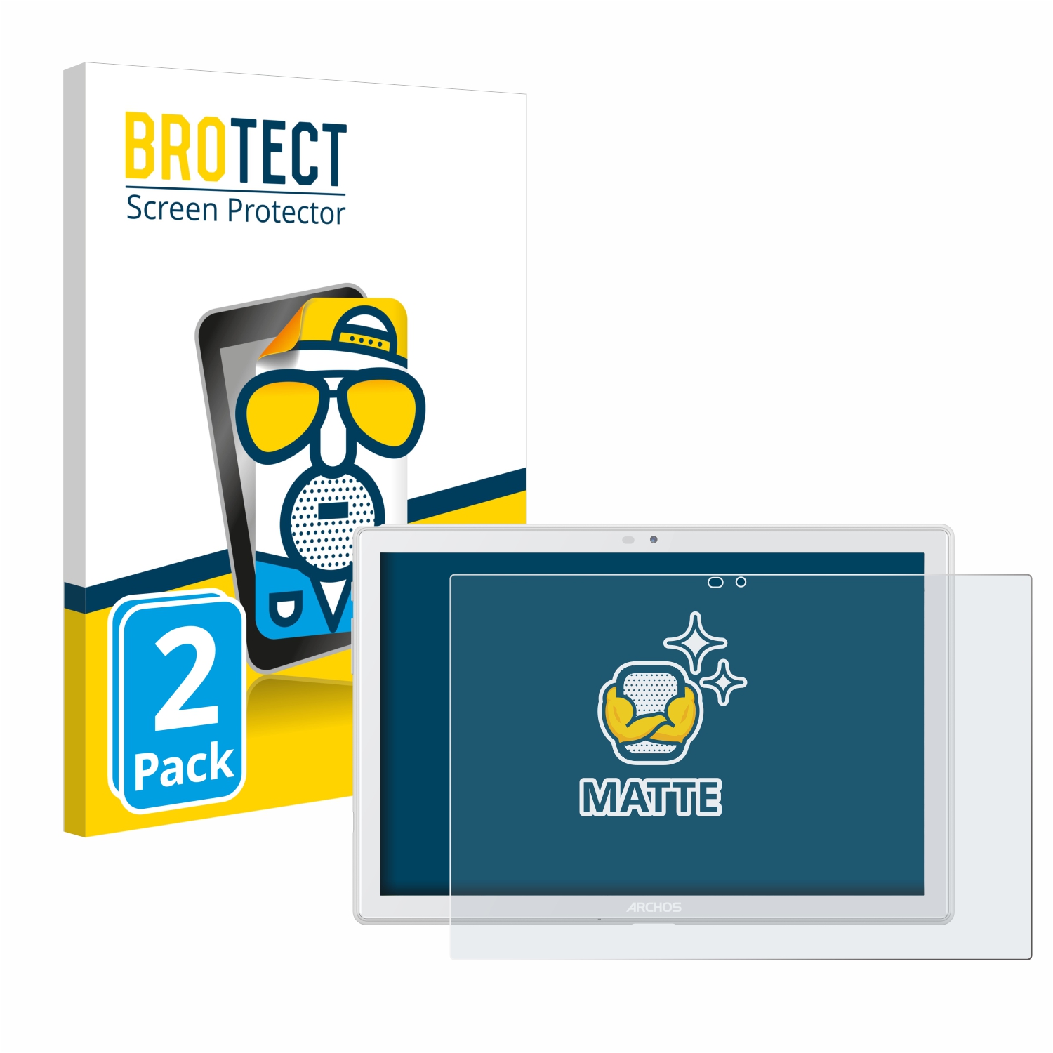 2x BROTECT Entspiegelungs-Folie pro Archos T101 4G