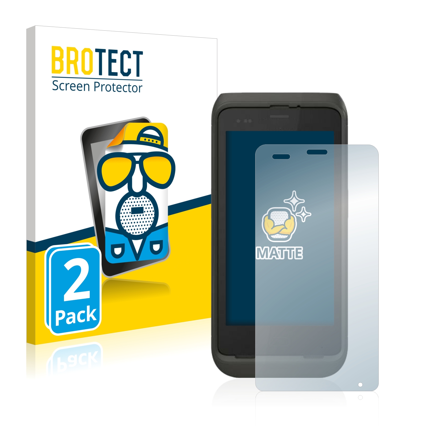 2x BROTECT Entspiegelungs-Folie pro Honeywell CT45