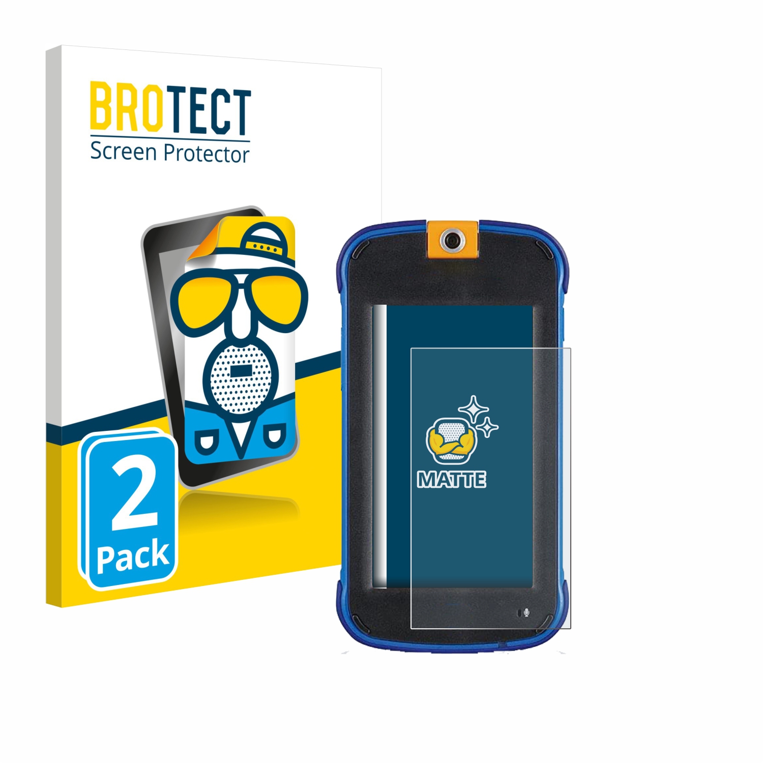 2x BROTECT Entspiegelungs-Folie pro Vtech Kidicom Max 3.0