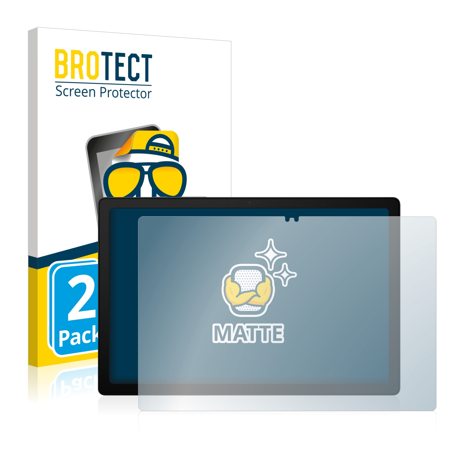 2x BROTECT Entspiegelungs-Folie pro Samsung Galaxy Tab A8 LTE