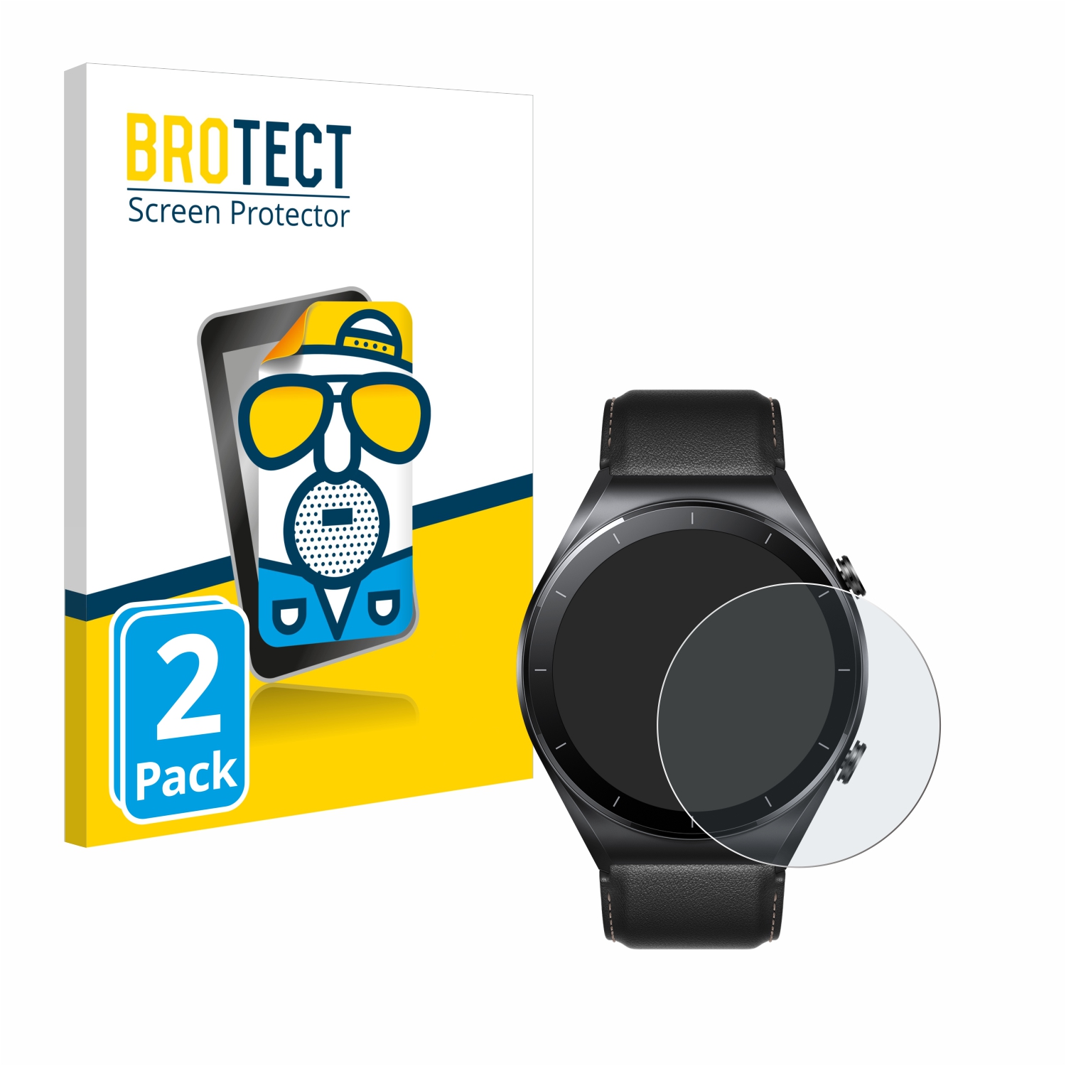 2x BROTECT Entspiegelungs-Folie pro Xiaomi Watch S1