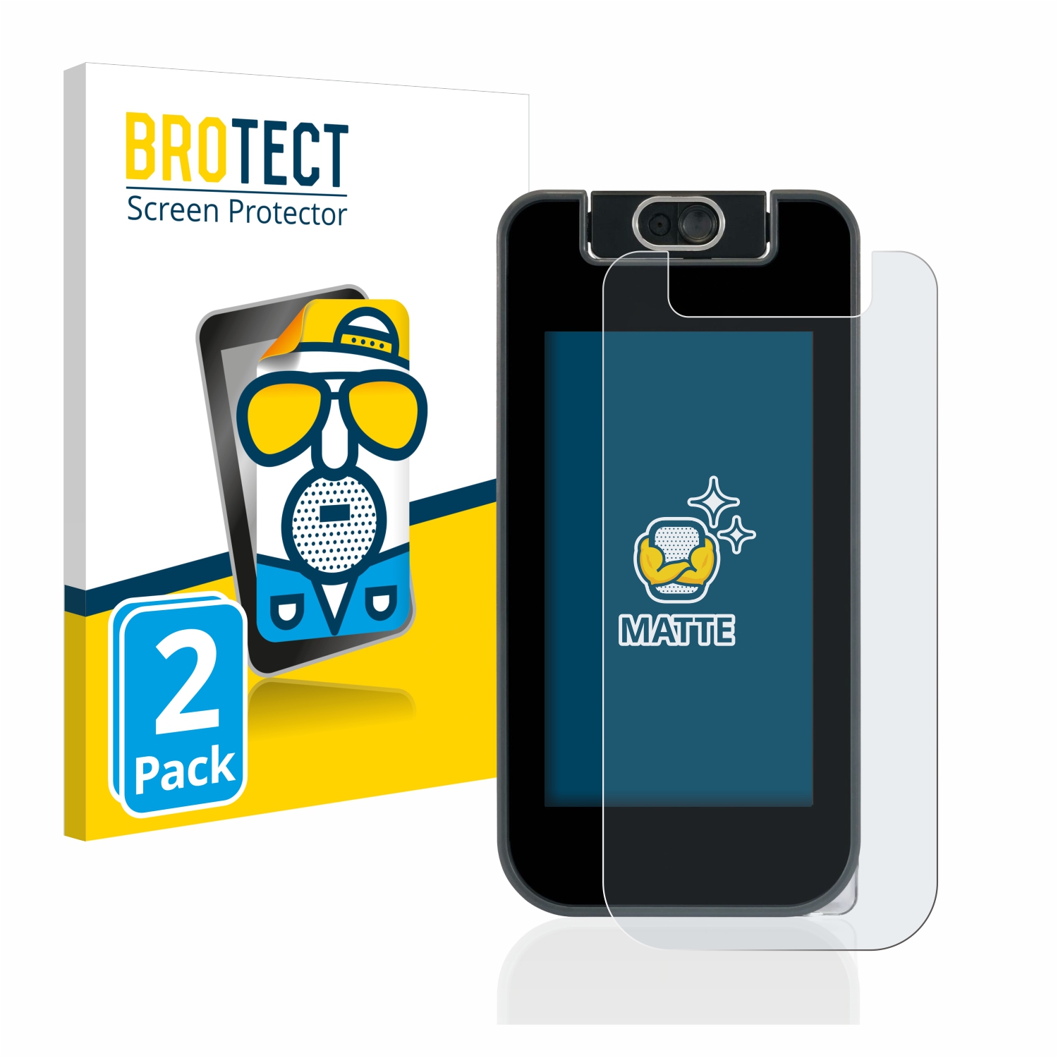 2x BROTECT Entspiegelungs-Folie pro Vtech Kidicom Advance 3.0