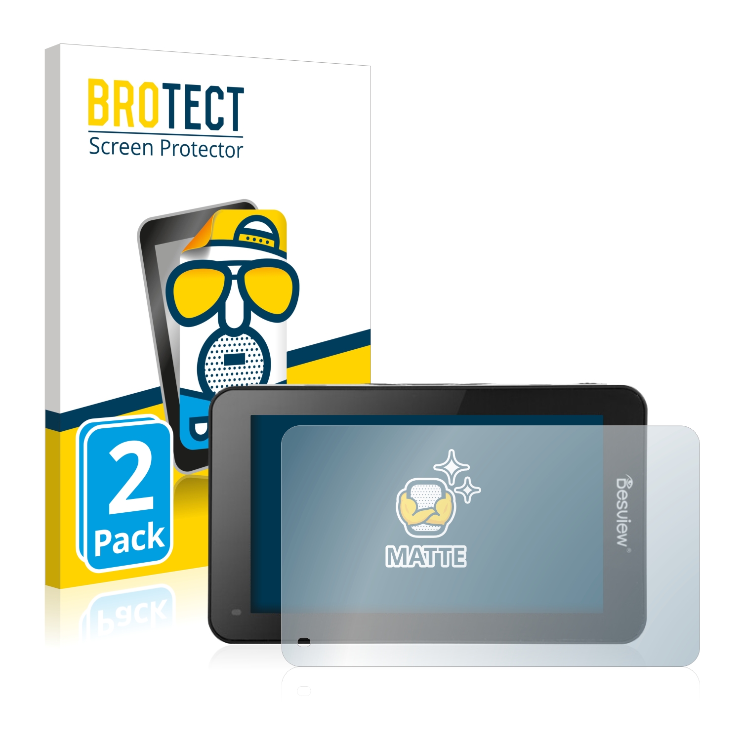 2x BROTECT Entspiegelungs-Folie pro Desview R6 UHB 5.5