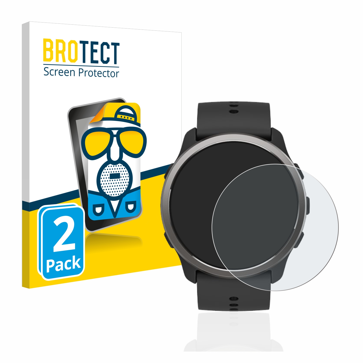 2x BROTECT Entspiegelungs-Folie pro Suunto 5 Peak